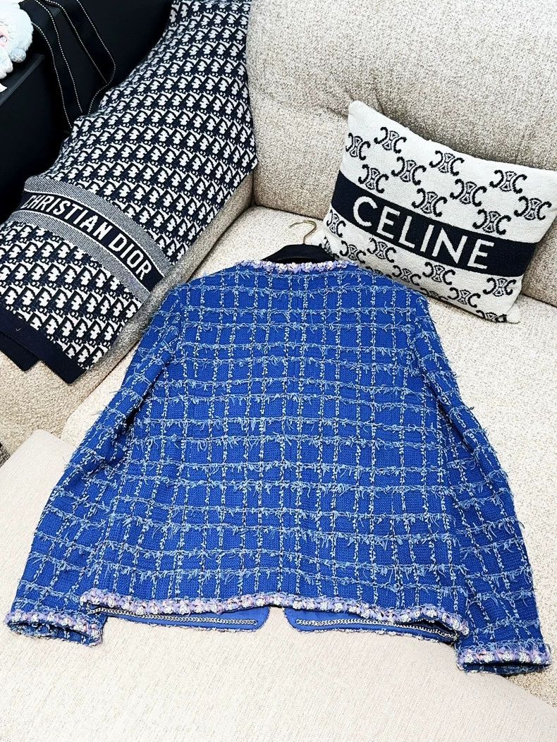 Chanel Chanel 23C early spring show blue mixed color four-pocket Size S / US 4 / IT 40 - 3 Thumbnail