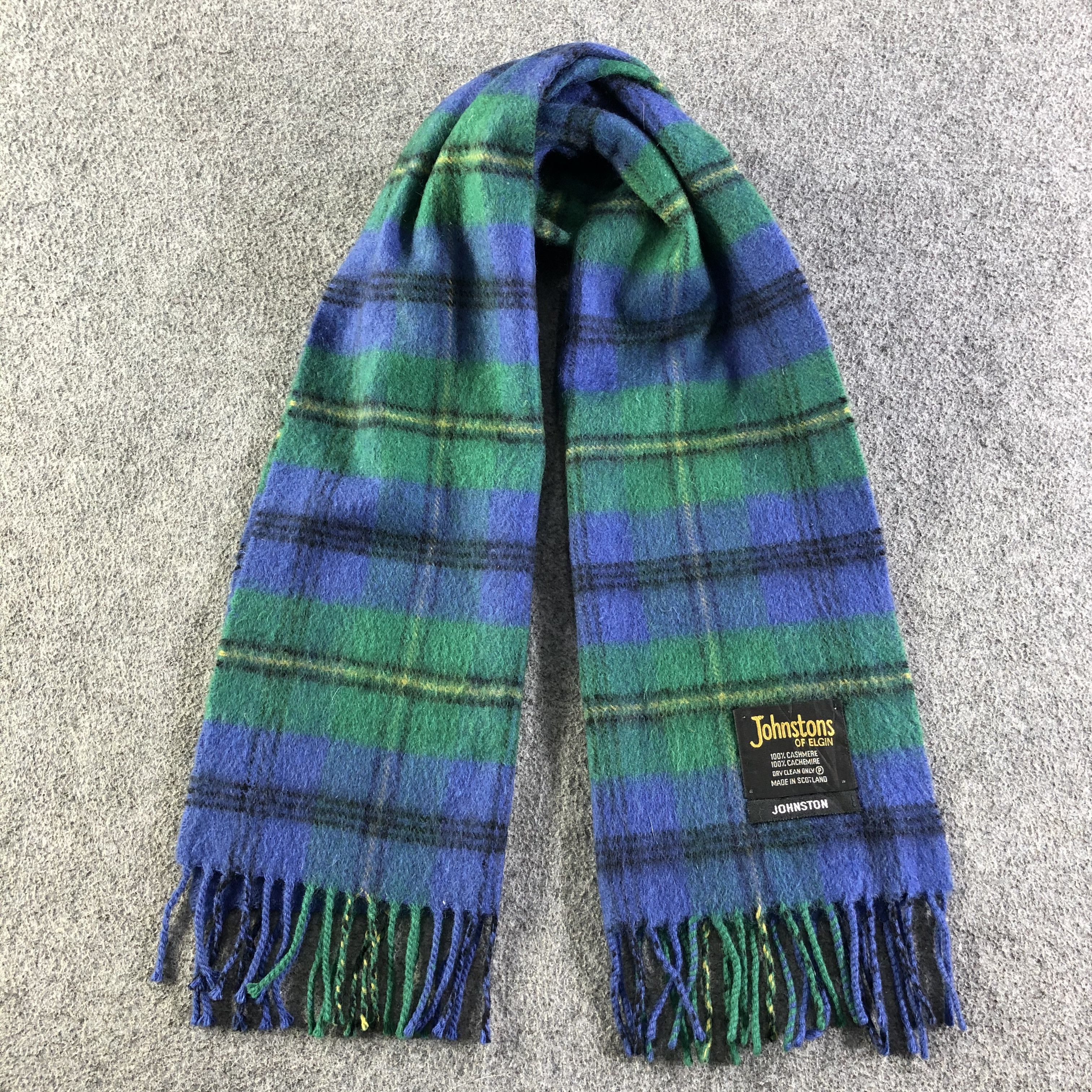 Johnstons Of Elgin Johnstons Of Elgin Cashmere Scarf / Muffler / Neckwear P599 Size ONE SIZE - 1 Thumbnail