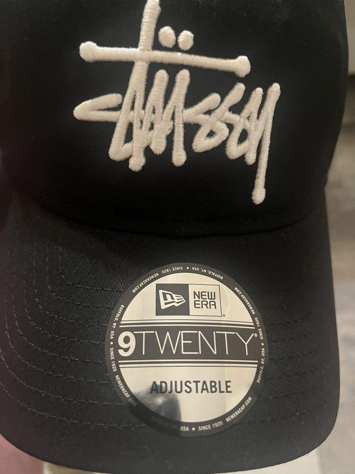 New Era × Stussy STUSSY NEW ERA 9TWENTY BASIC STRAPBACK HAT CAP