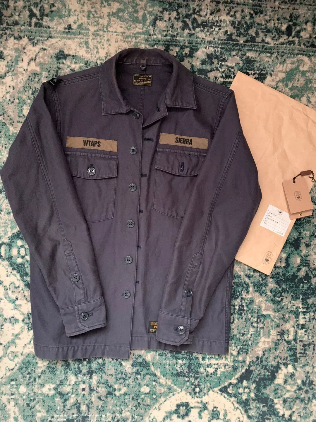Wtaps WTAPS 15AW Jungle LS Two Pocket Navy S Size US S / EU 44-46 / 1 - 1 Thumbnail