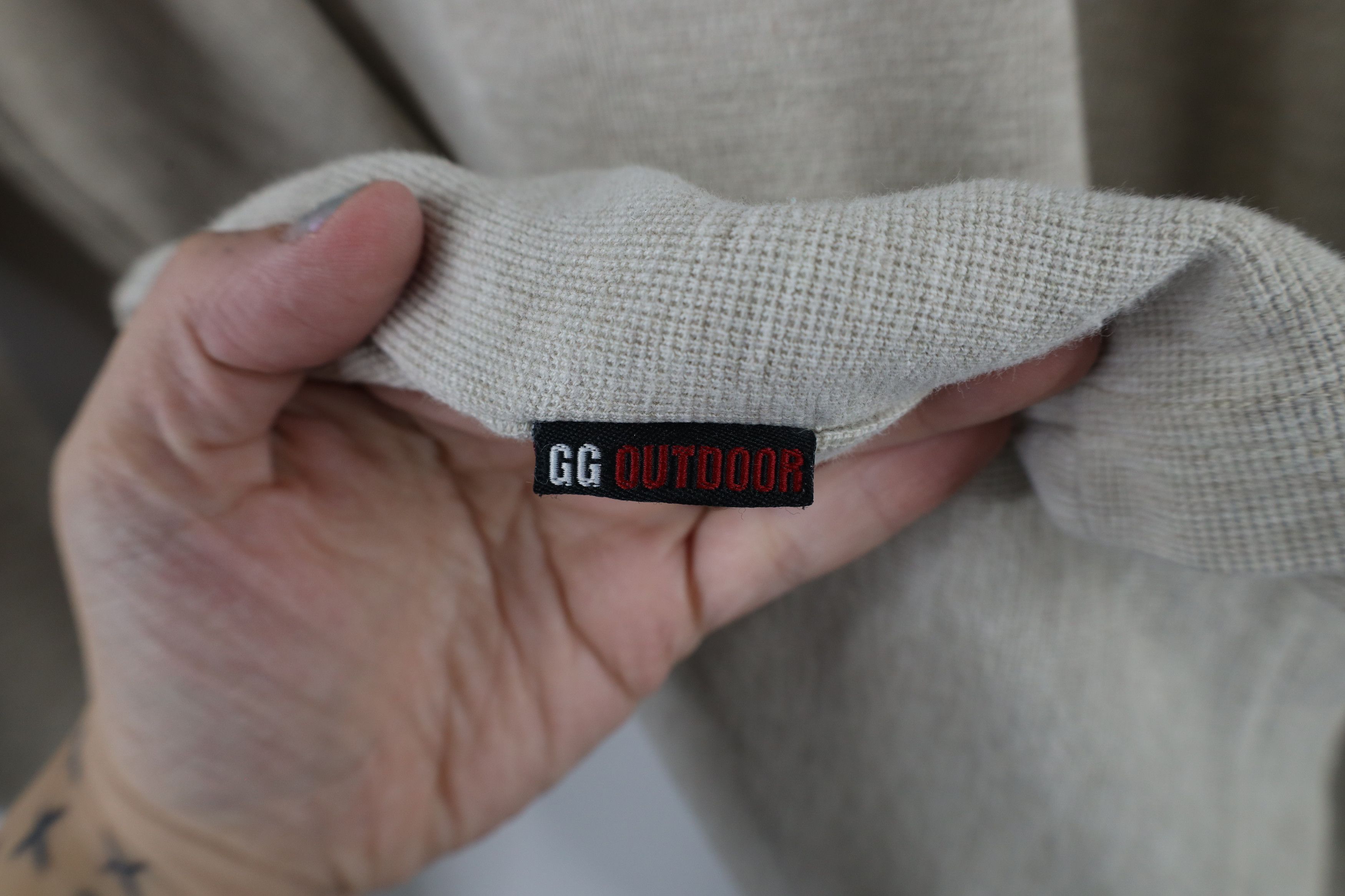 Vintage Vintage 90s Streetwear Knit Long Sleeve Henley T-Shirt Size US L / EU 52-54 / 3 - 9 Thumbnail