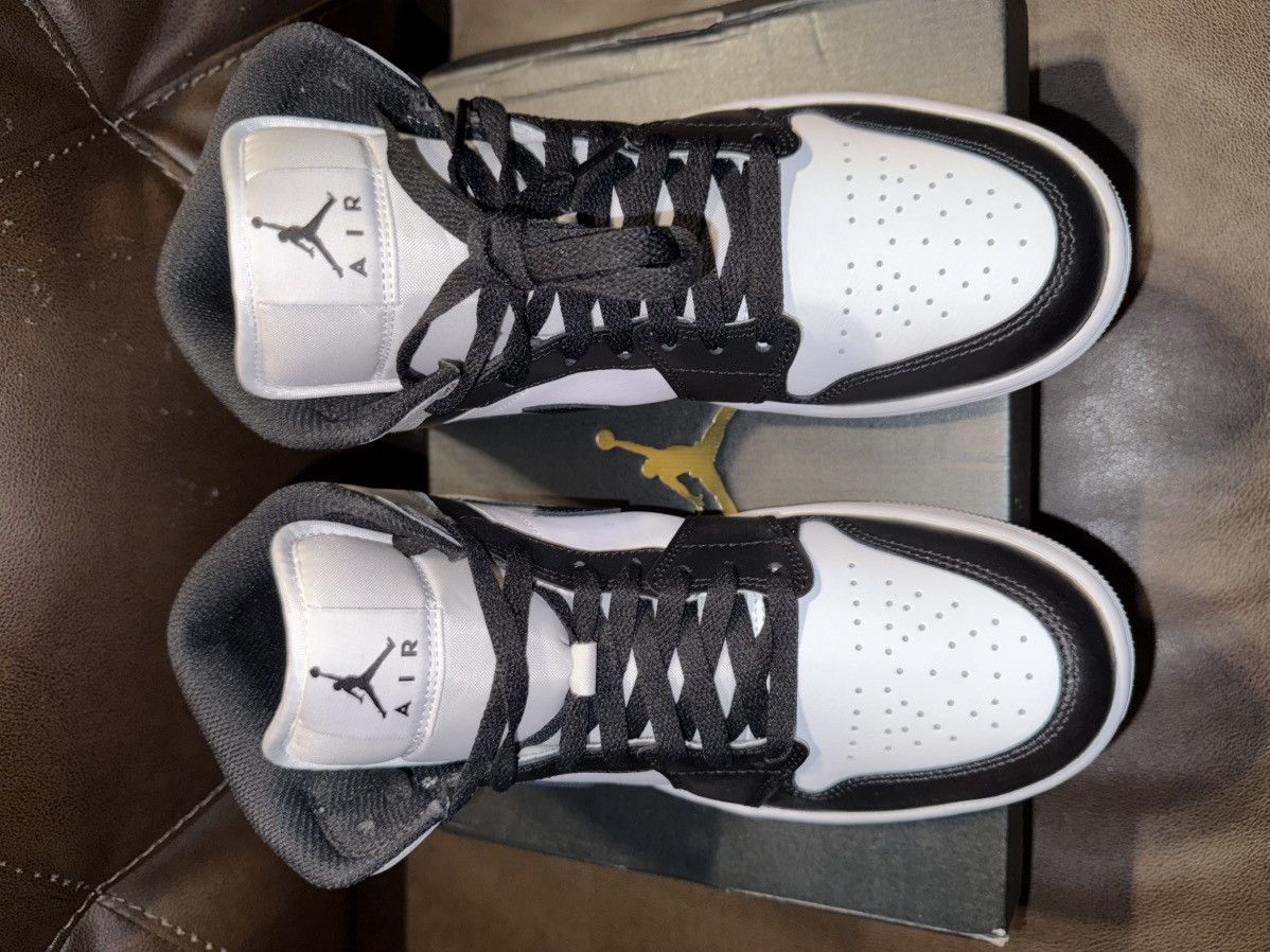 Jordan Brand Nike Air Jordan retro 1 “Baron” mid-top shoes, NEW w/box 8.5 Size US 8.5 / EU 41-42 - 19 Thumbnail