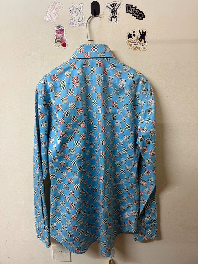 Louis Vuitton Louis Vuitton Checkerboard shirt Size US L / EU 52-54 / 3 - 2 Thumbnail