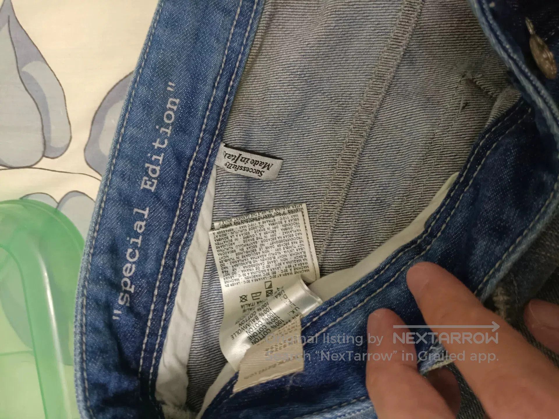 Diesel Diesel Poiak 808y Washed Jeans. Size US 32 / EU 48 - 5 Thumbnail