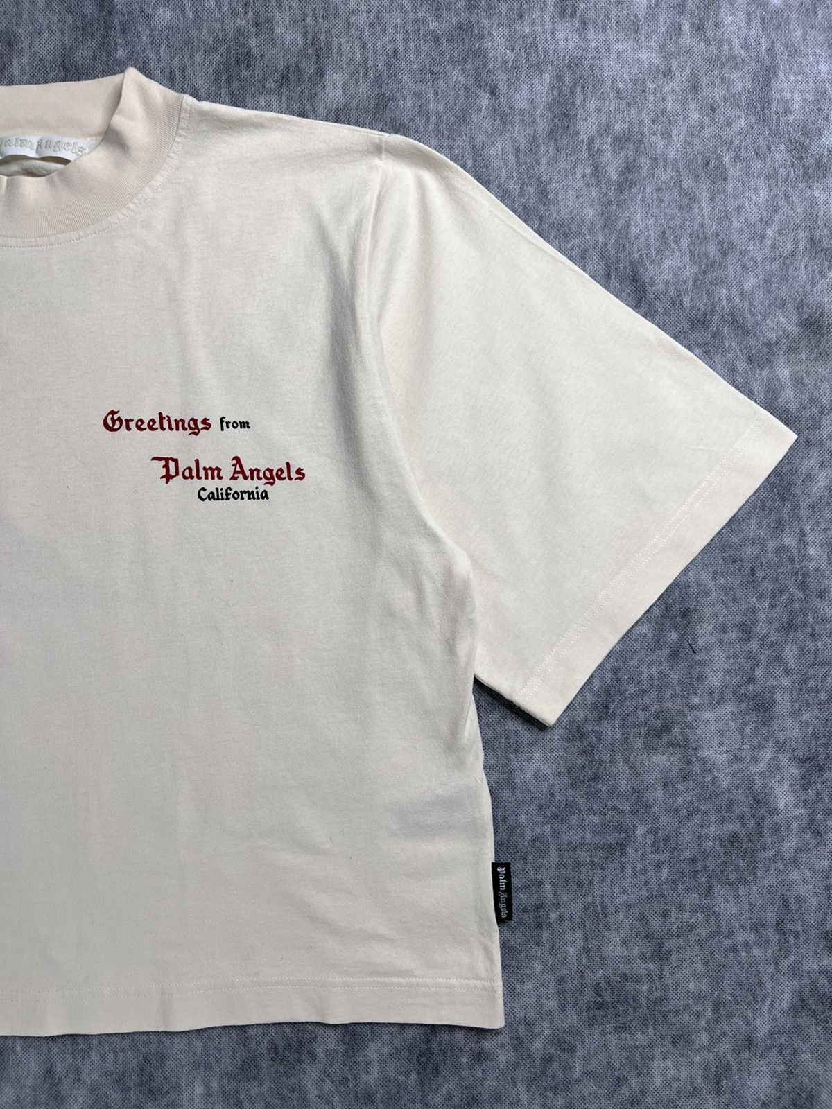 Palm Angels Palm Angels Coral from Greetings T-Shirt Size L / US 10 / IT 46 - 4 Thumbnail