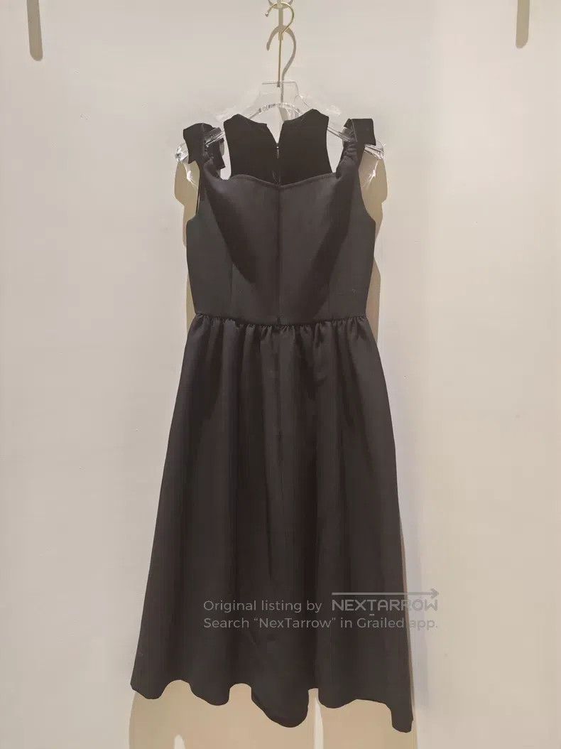 Fendi Fendi Black off-shoulder bow dress, dress Size XS / US 0-2 / IT 36-38 - 4 Thumbnail