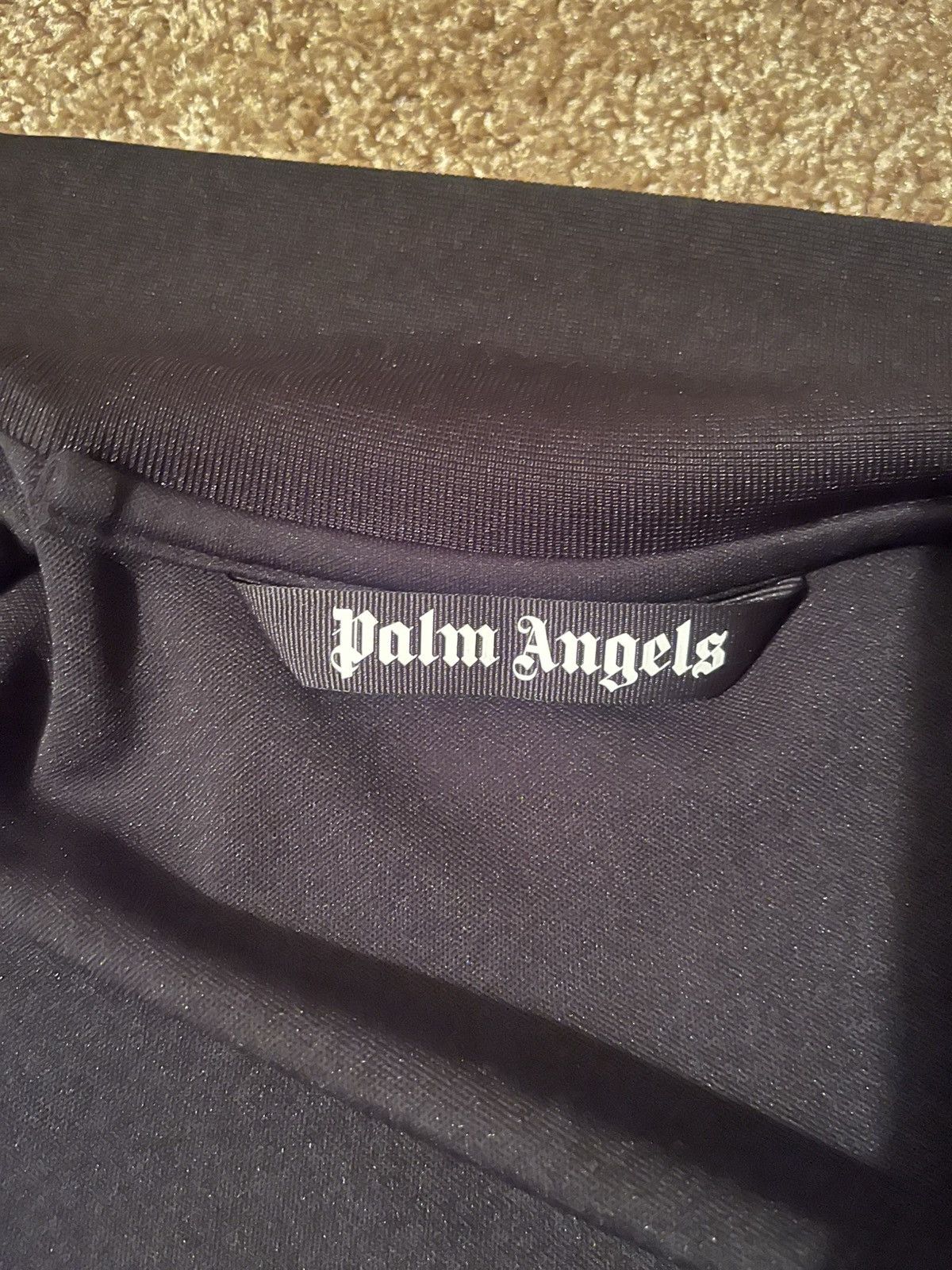 Palm Angels Palm Angels Classic Track Jacket Black/White Size US M / EU 48-50 / 2 - 7 Thumbnail