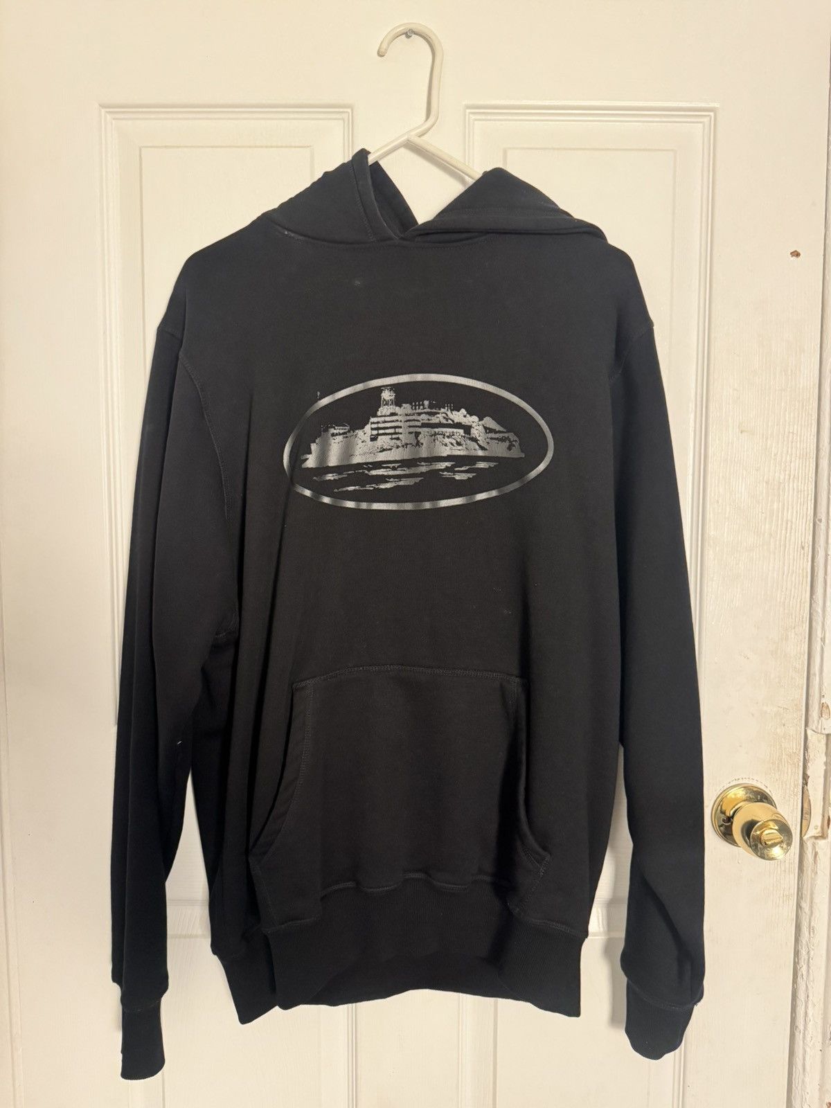 Corteiz Corteiz Black Alcatraz Logo Hoodie Size US M / EU 48-50 / 2 - 1 Thumbnail
