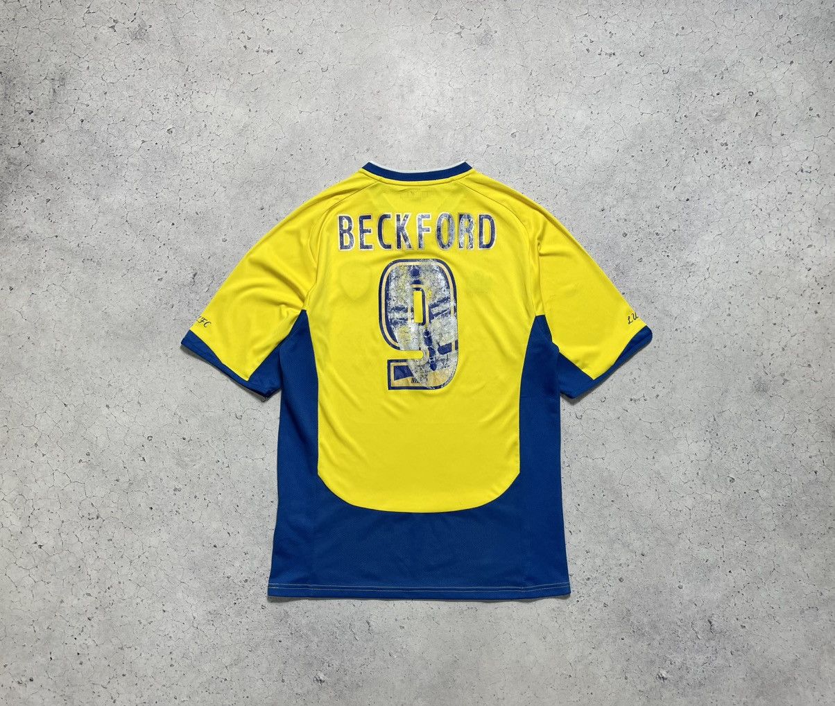 Vintage Admiral FC Leeds United Jermaine Beckford Jersey 2007/2008 Size US M / EU 48-50 / 2 - 2 Thumbnail