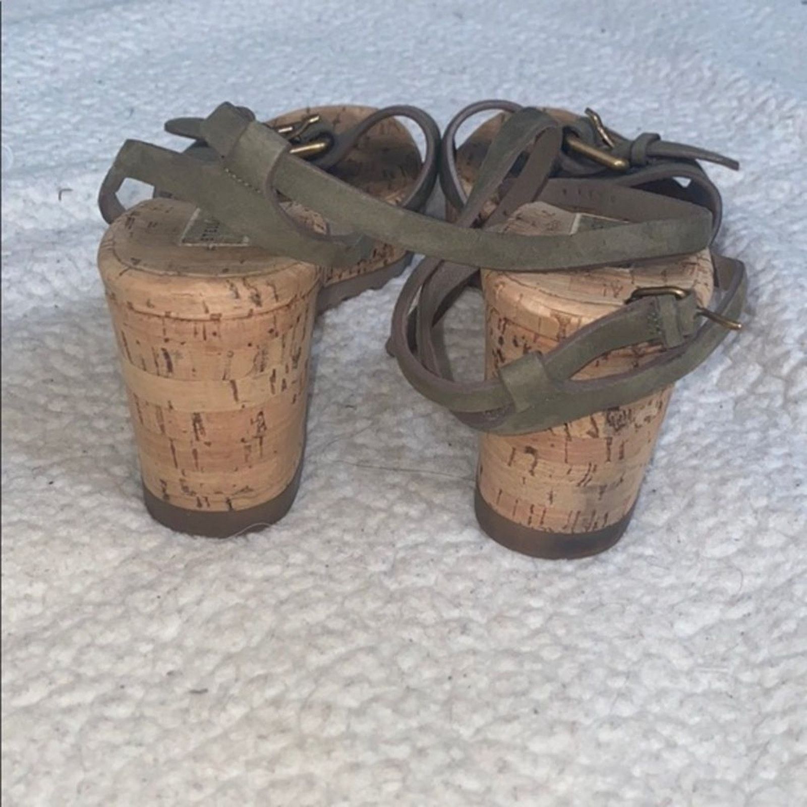 Stella McCartney Stella McCartney Cork Wedge Sandals | Size 39 (US 8.5) Size US 8.5 / IT 38.5 - 5 Thumbnail