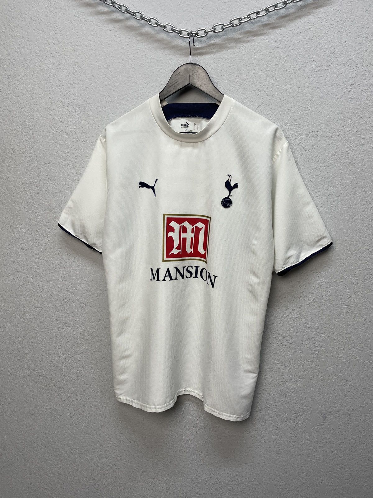 Vintage Vintage y2k Puma Tottenham 2006 Home Kit Football Jersey Size US L / EU 52-54 / 3 - 4 Thumbnail