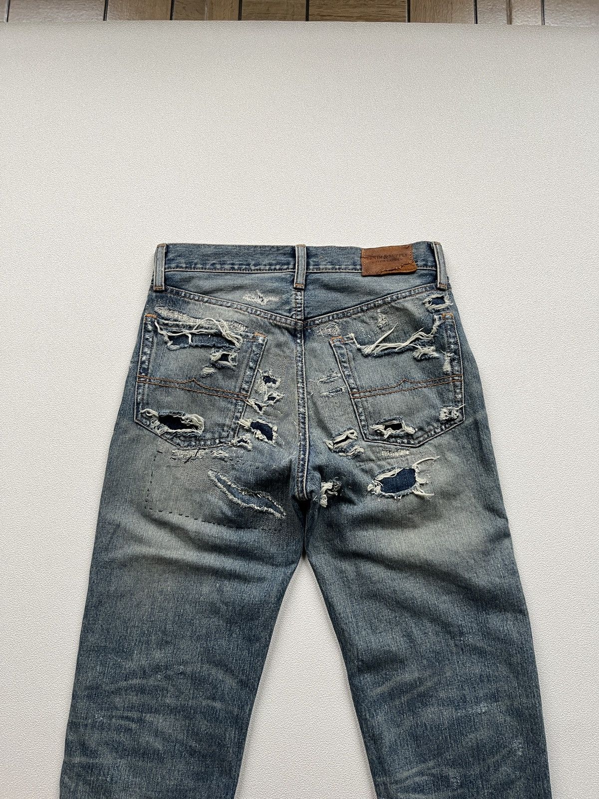 Denim & Supply Ralph Lauren Denim & Supply Ralph Lauren Distressed High Rise Boyfriend Size 27" / US 4 / IT 40 - 4 Thumbnail