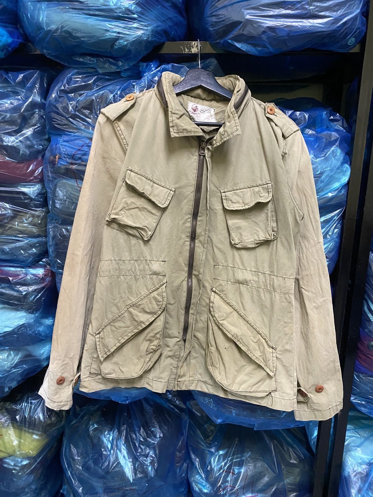 Other VINTAGE 90S ALASKA WHITE TIGER SUKAJAN FIELD JACKET Size US XS / EU 42 / 0 - 2 Thumbnail