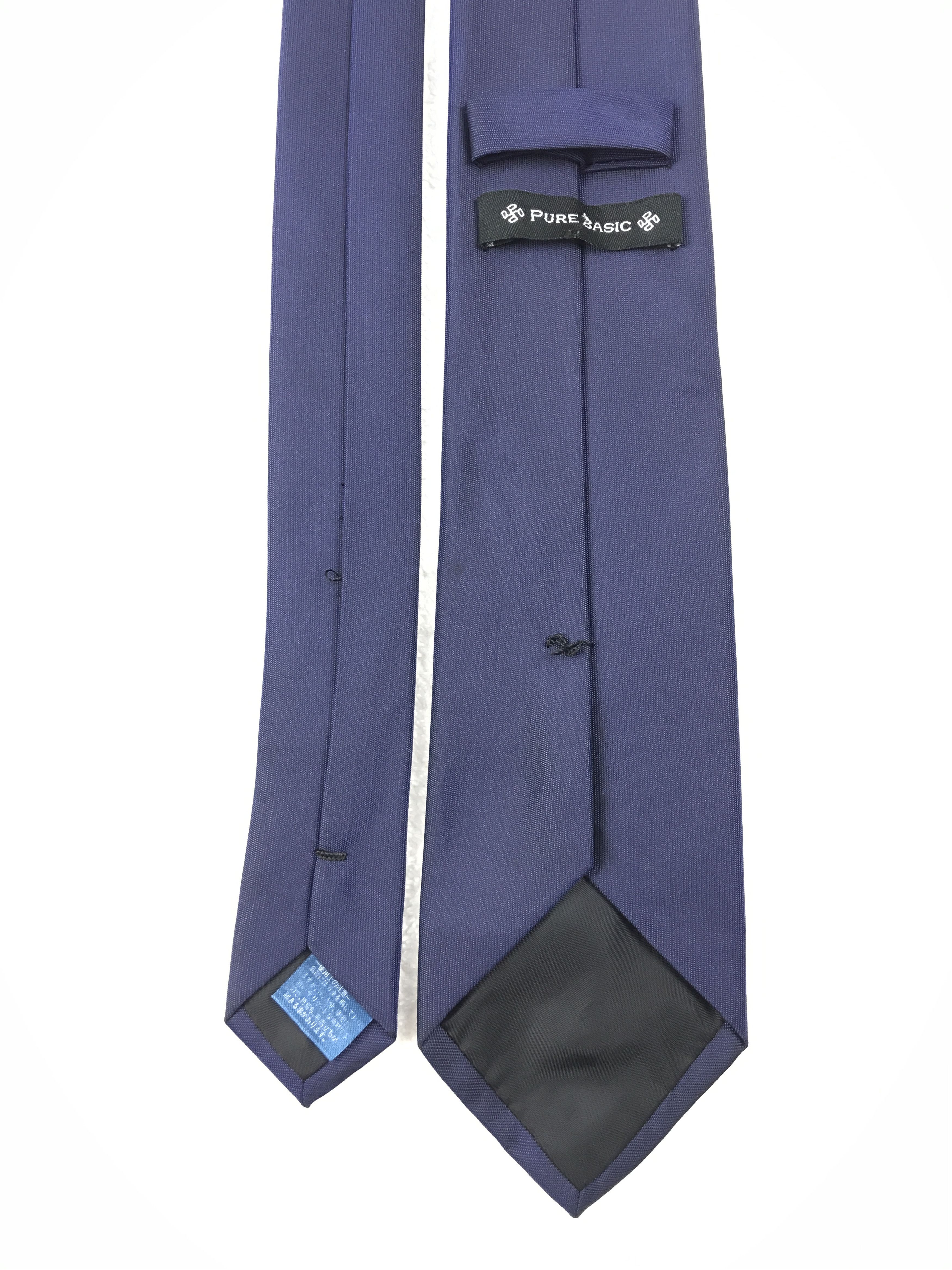 Designer × Vintage Vintage Pure Basic Silk Necktie Size ONE SIZE - 4 Thumbnail