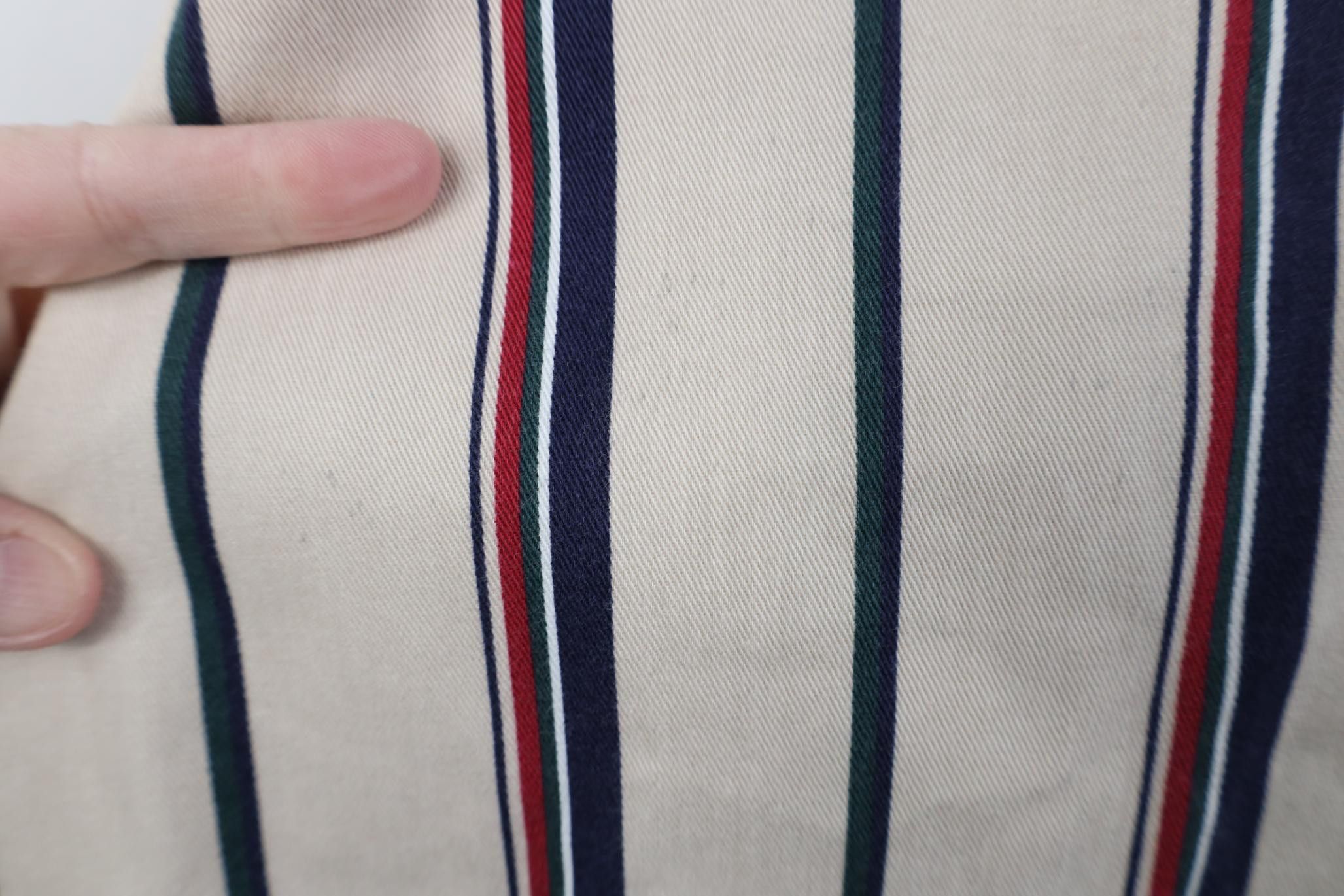 Vintage Vintage 90s Streetwear Tailoring Striped Button Down Shirt Size US XL / EU 56 / 4 - 5 Thumbnail