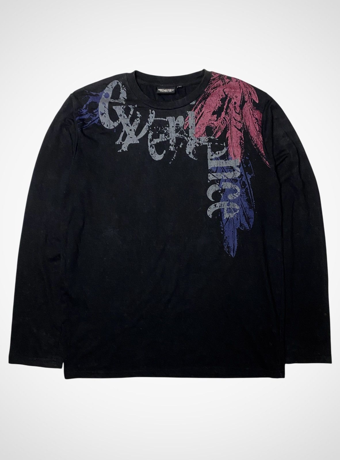 If Six Was Nine Booth Tribal Feather Longsleeve Size US M / EU 48-50 / 2 - 1 Thumbnail