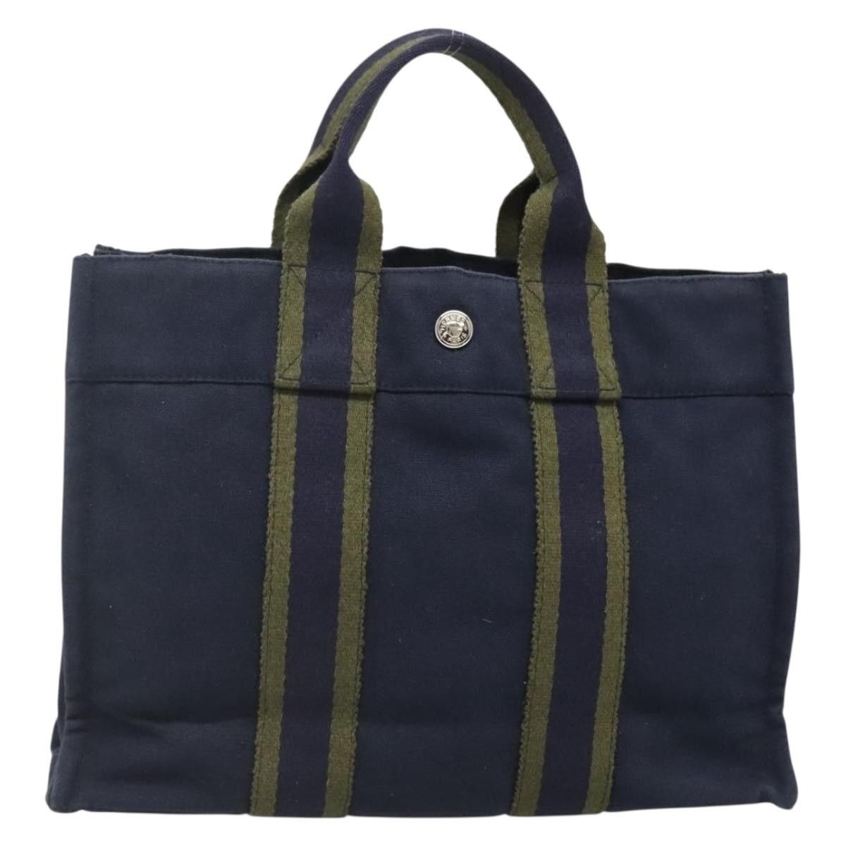 Hermes Hermes Fourre Tout Tote Canvas Size ONE SIZE - 1 Thumbnail