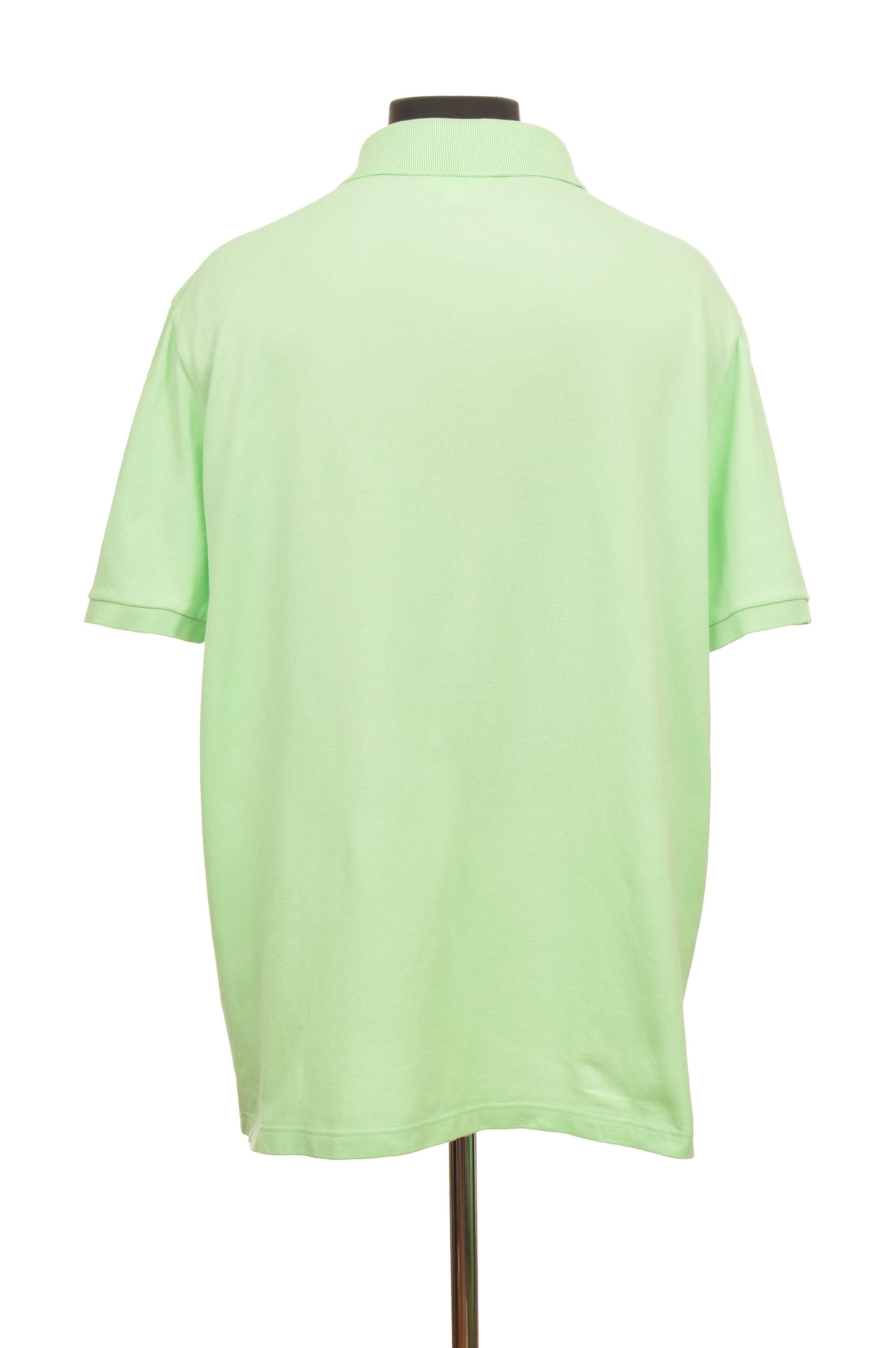 Lacoste Lacoste Slim Fit Light Green Short Sleeve Polo Shirt Size US XXL / EU 58 / 5 - 4 Thumbnail