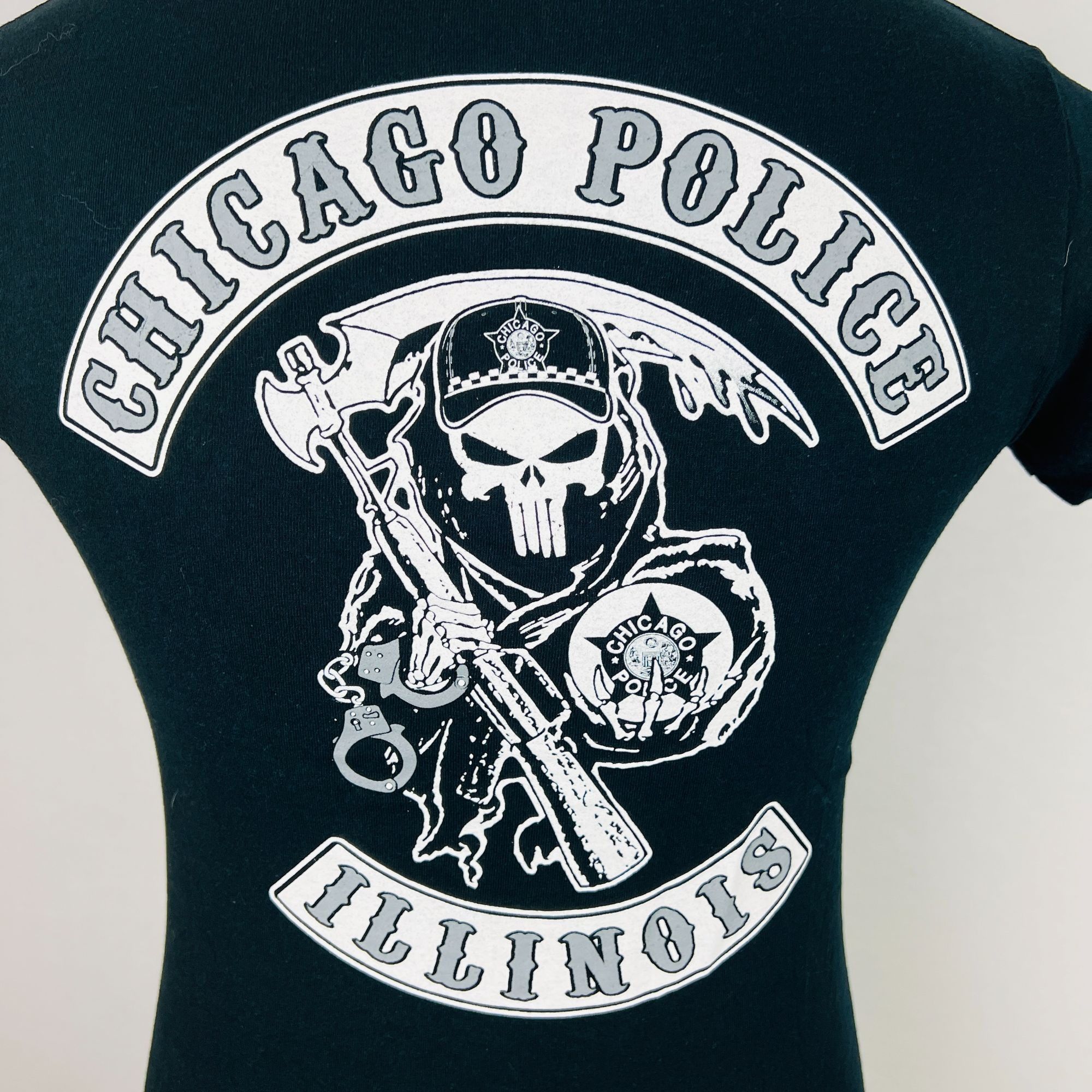 Gildan Chicago Police Illinois S T-Shirt Shirt Size US S / EU 44-46 / 1 - 4 Thumbnail
