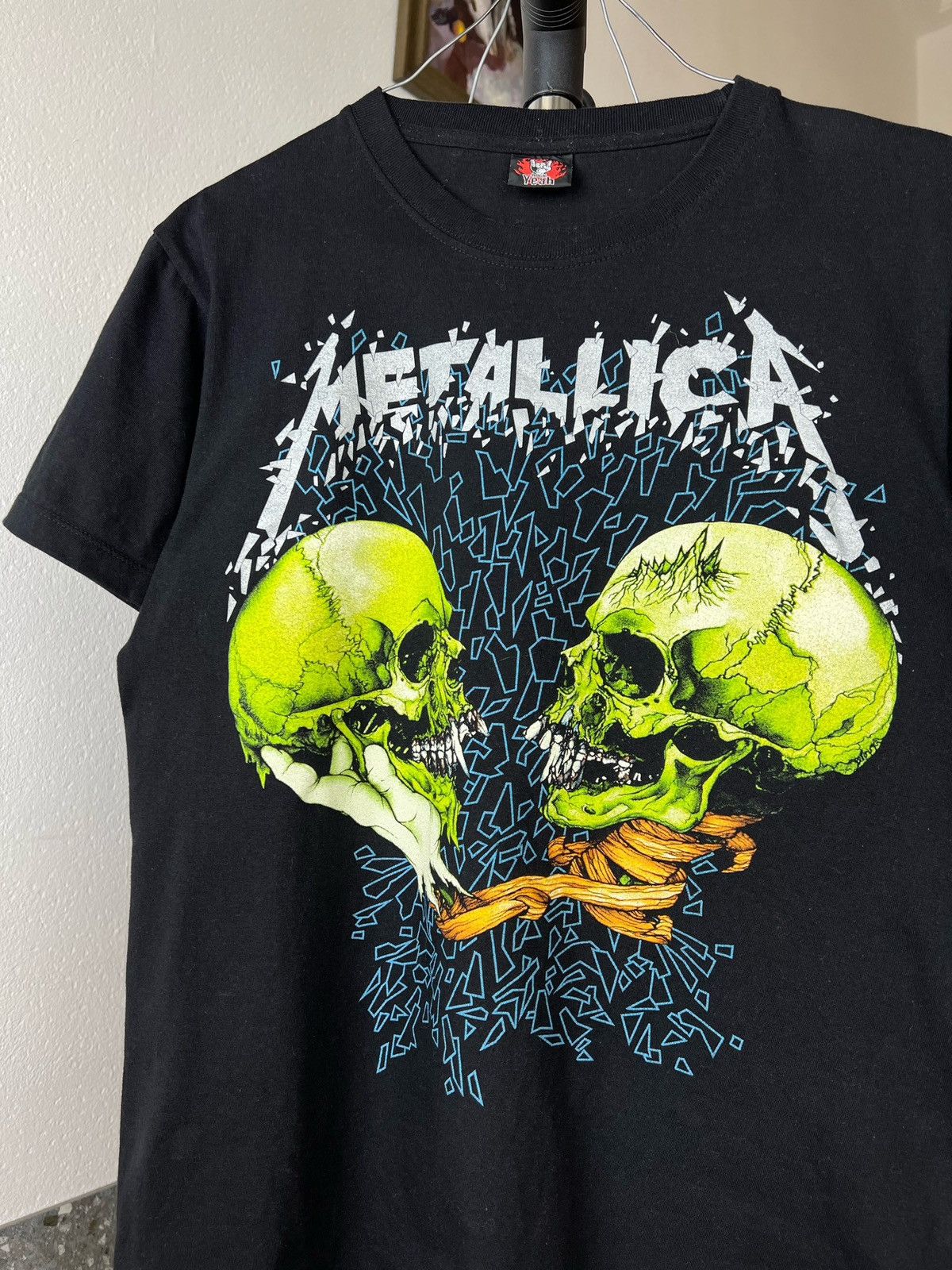 Band Tees Y2K Metallica Pushhead Sad But True Metal Band T Shirt Size US M / EU 48-50 / 2 - 3 Thumbnail