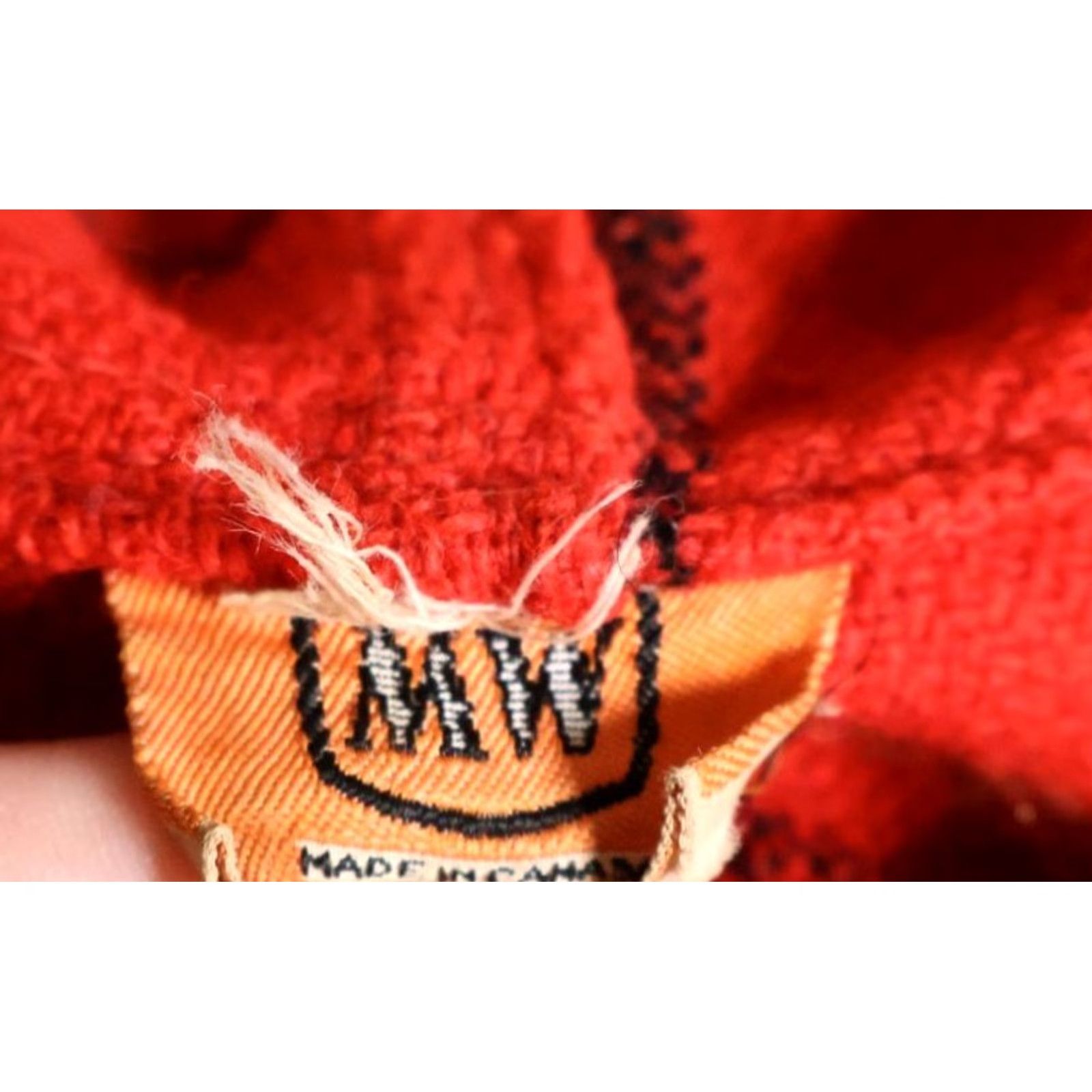 Vintage VINTAGE Wool Zip Liner Jacket M Red Yellow Plaid Hooded Clix Bomber Jacket Men Medium Size US M / EU 48-50 / 2 - 3 Thumbnail