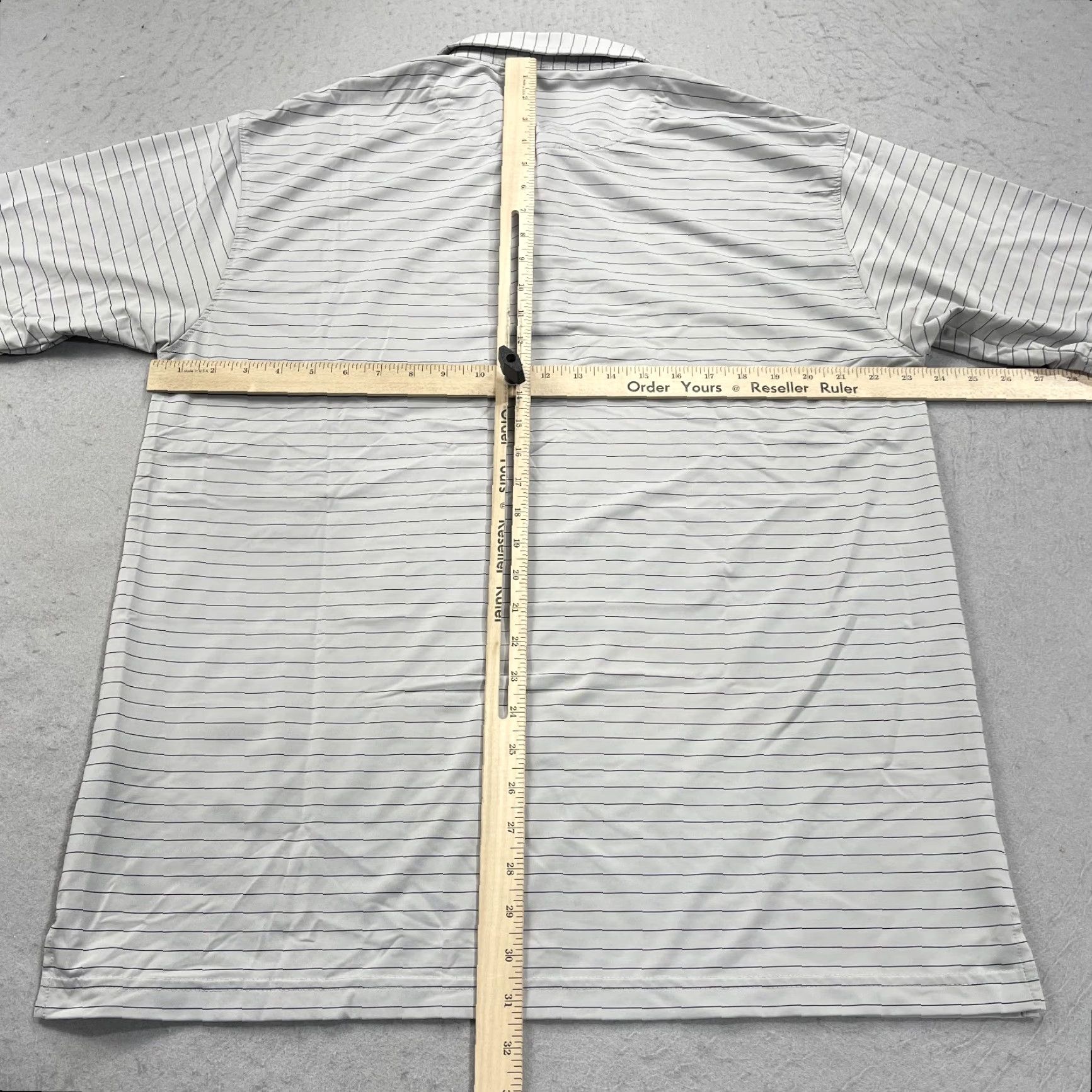 Vintage Desert Mountain Golf Polo Shirt Mens Large Gray Horn Legend Stretch Performance Size US L / EU 52-54 / 3 - 7 Thumbnail