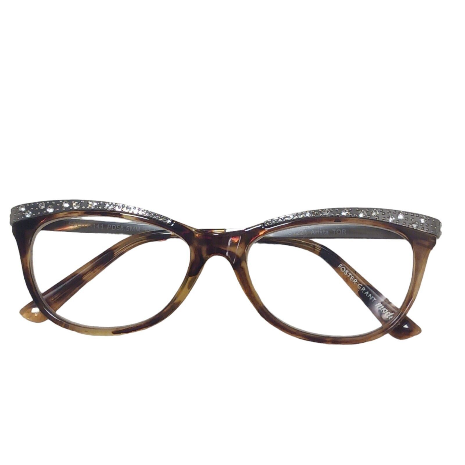 Foster Grant +1.00 FOSTER GRANT Reading Glasses GLAM Brown Tortoiseshell Size ONE SIZE - 1 Thumbnail