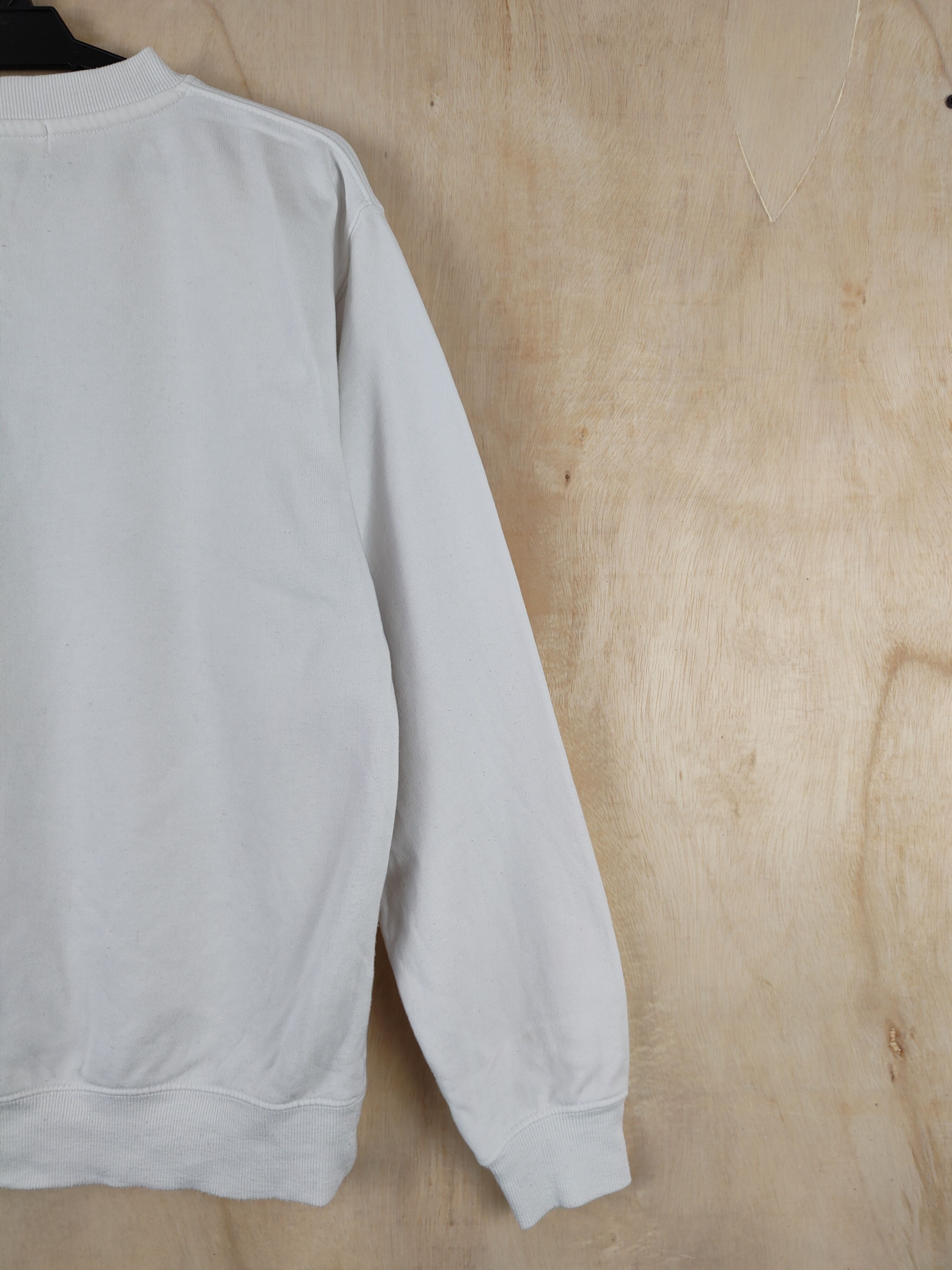 Japanese Brand × Vintage Wego White Butterfly Sweatshirts #S2635 Size M / US 6-8 / IT 42-44 - 9 Thumbnail