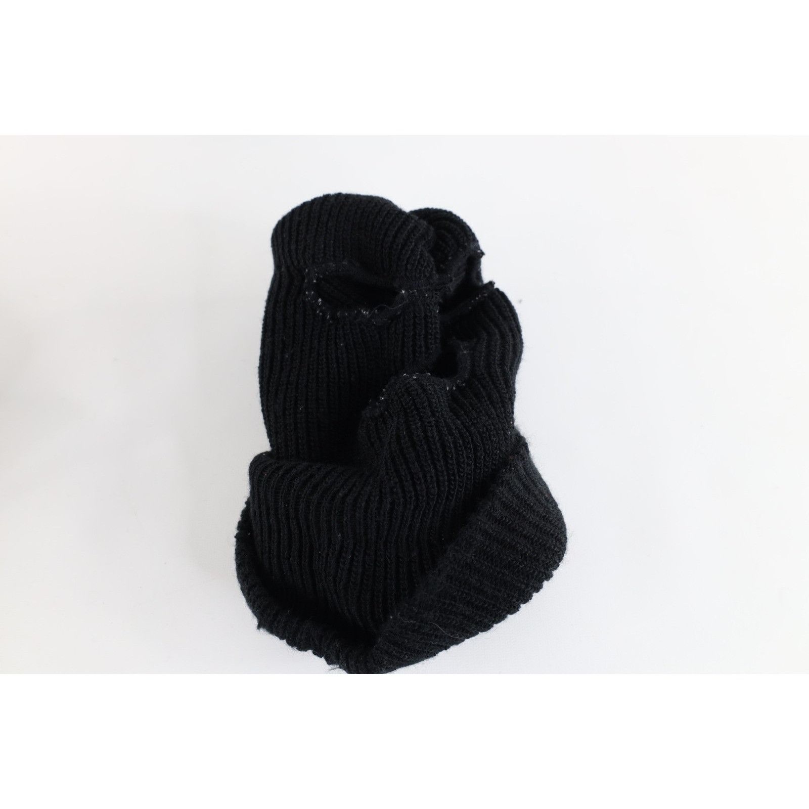 Vintage Vintage 90s Streetwear Ribbed Knit 3 Hole Robber Beanie Size ONE SIZE - 10 Thumbnail