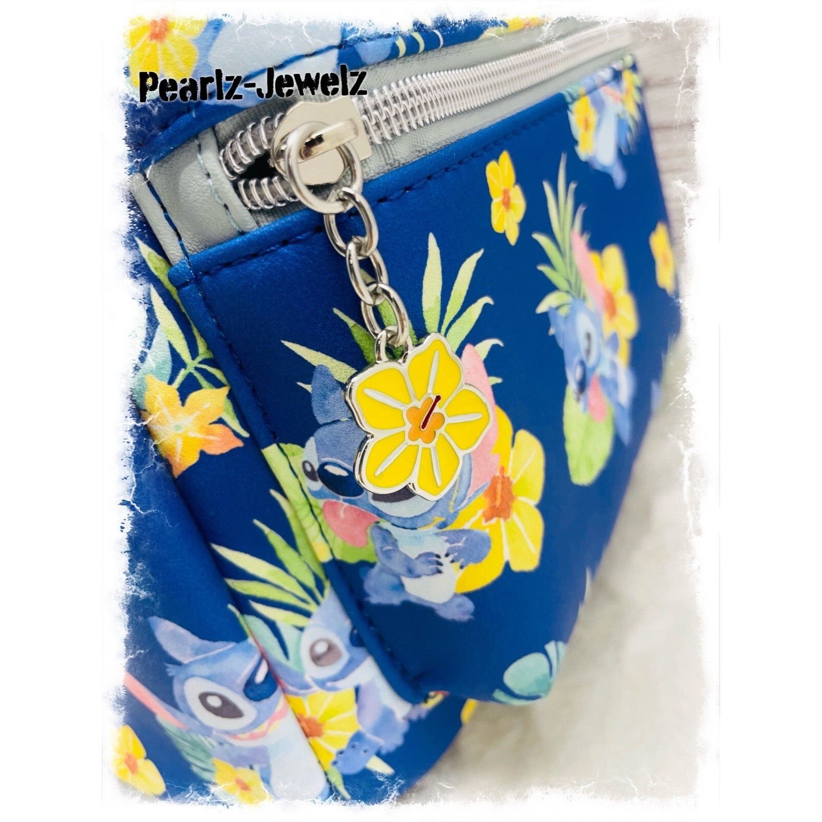 Disney Loungefly Disney Lilo & Stitch Tropical Floral Allover Stitc Size ONE SIZE - 3 Thumbnail