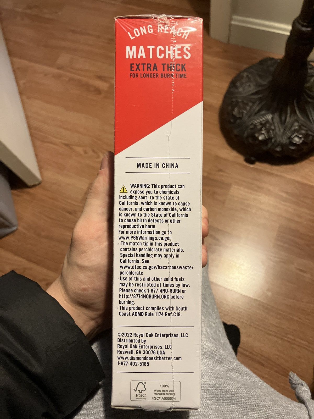 Supreme SS24 Extra Long Matches Size ONE SIZE - 3 Thumbnail