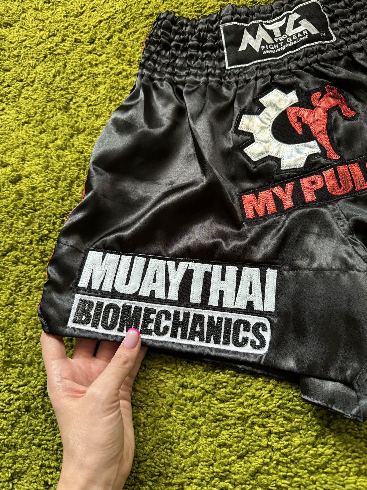 Designer × Vintage Muay Thai MMA boxing shorts Size US 34 / EU 50 - 3 Thumbnail