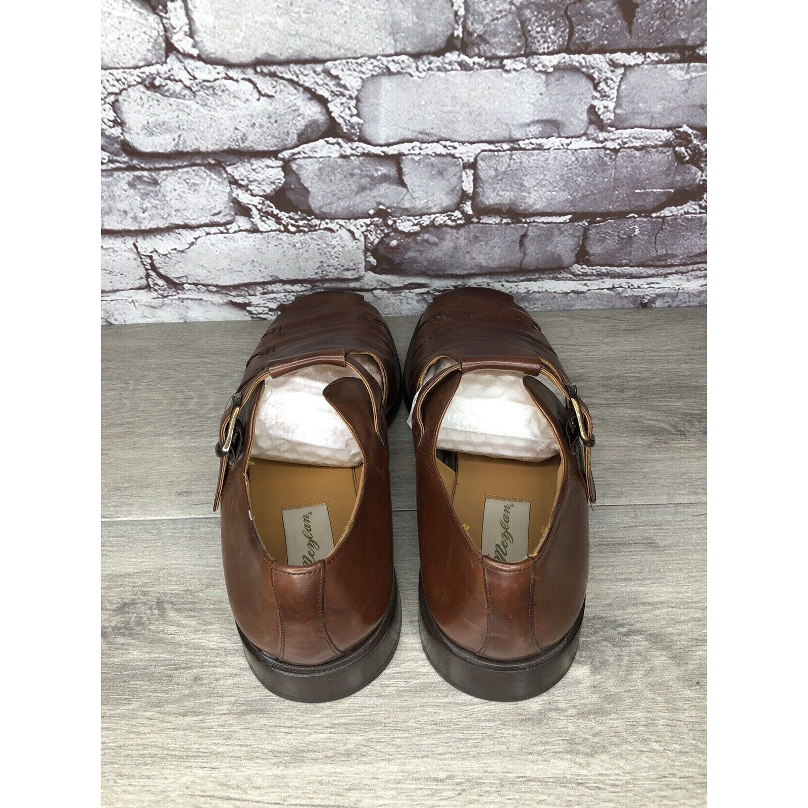 Mezlan Mezlan Diablo Brown Leather Fisherman Strap Casual Sandals M Size US 11 / EU 44 - 19 Thumbnail