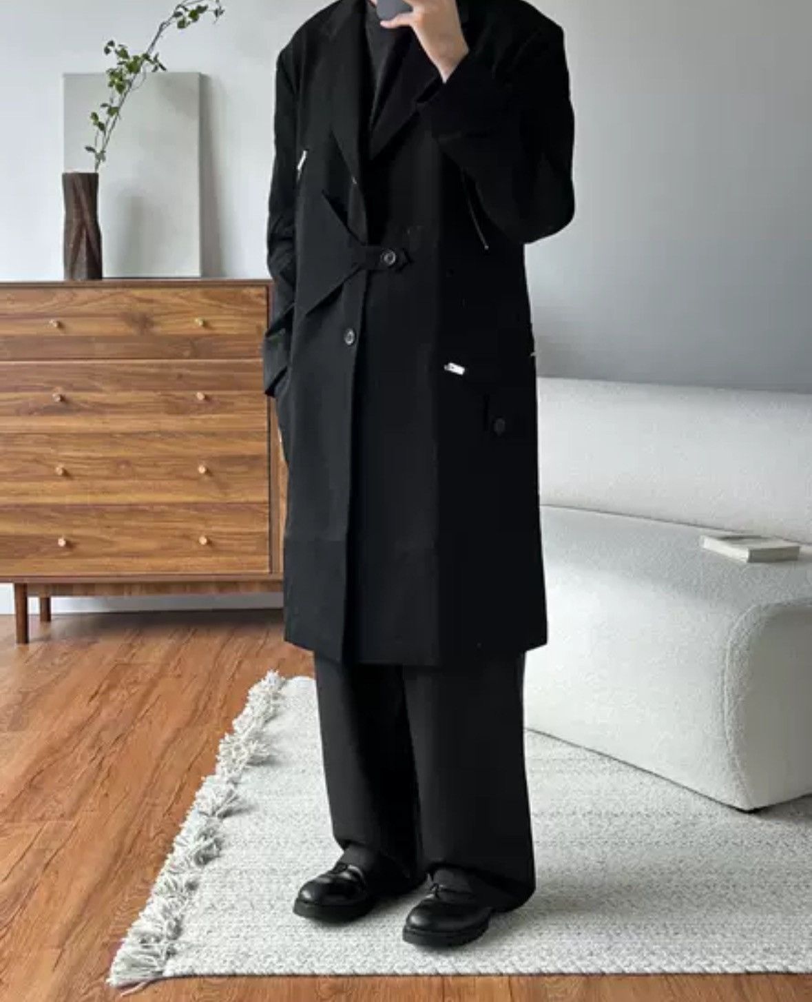 Yohji Yamamoto Yohji Yamamoto 19aw Multi Pocket Zipper Coat Size US M / EU 48-50 / 2 - 7 Thumbnail