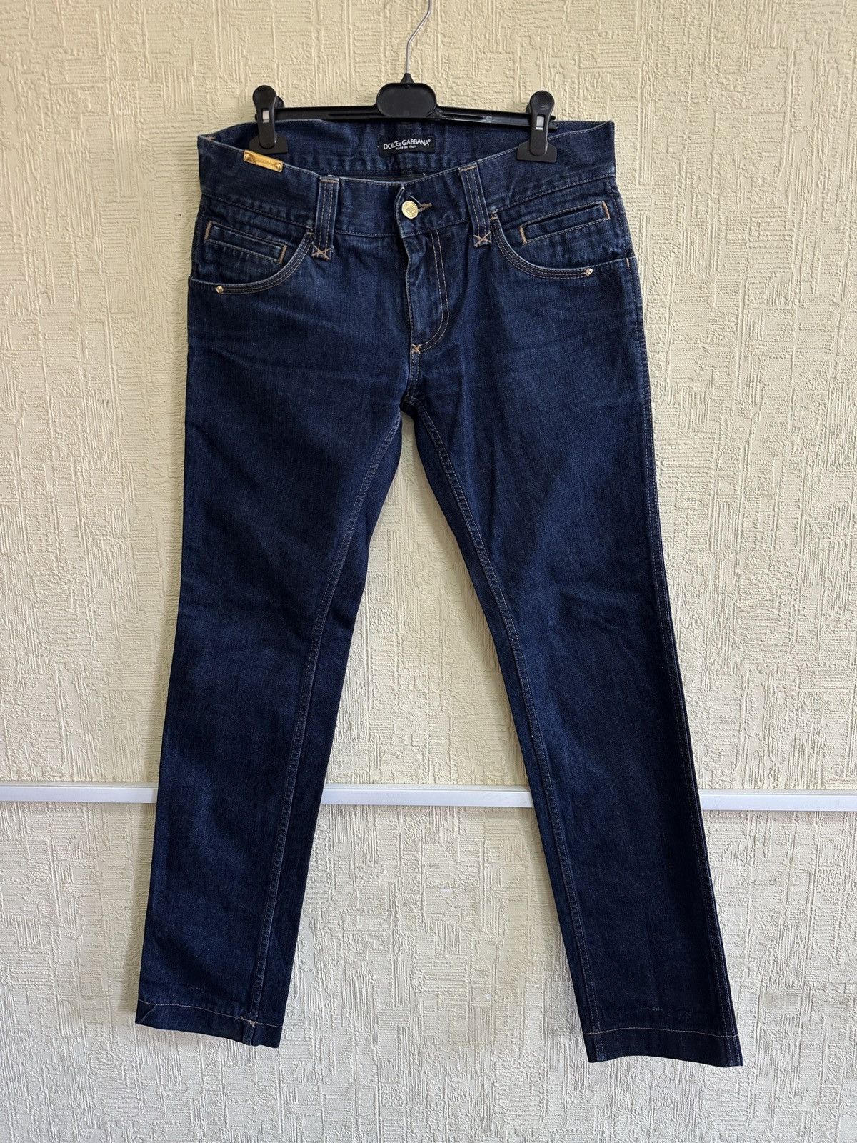 Dolce & Gabbana Dolce & Gabbana Mens Classic Denim Pants Jeans Size 30 Size US 30 / EU 46 - 17 Thumbnail