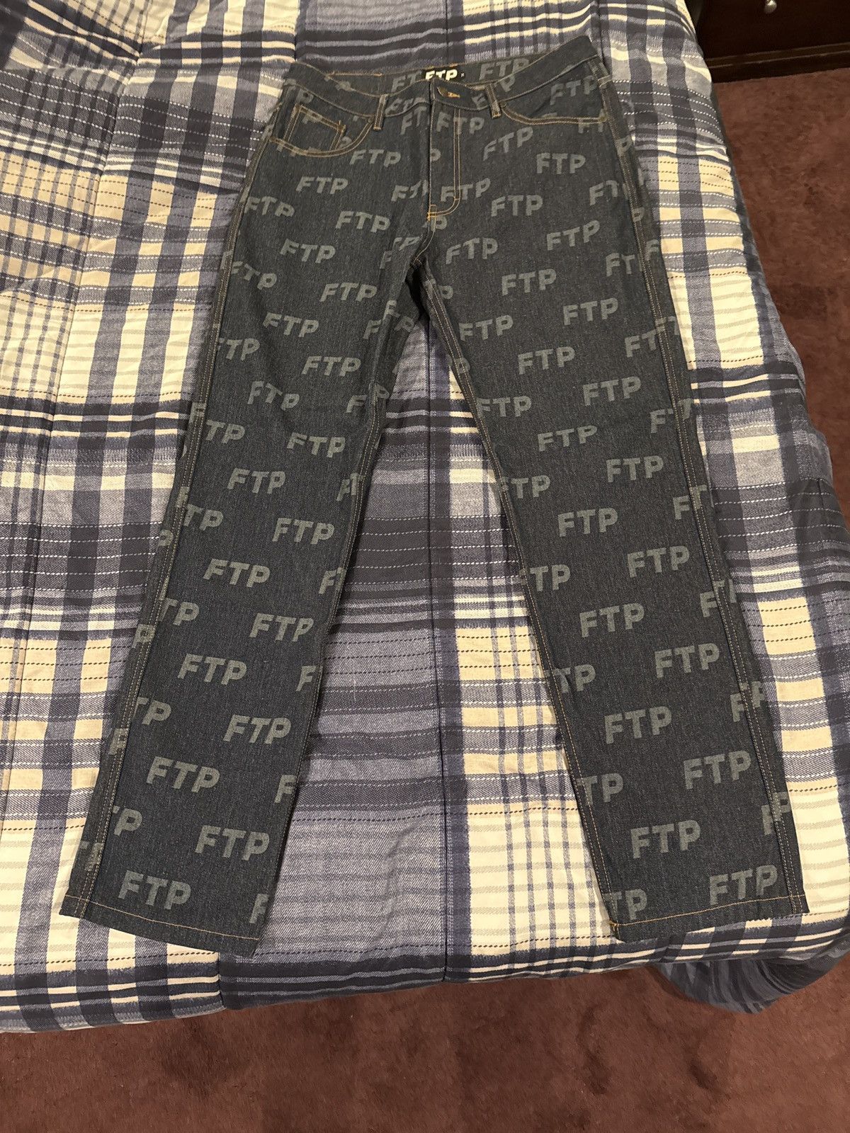 Fuck The Population Fuck The Population All Over Denim Pant FW21 Size US 34 / EU 50 - 3 Thumbnail