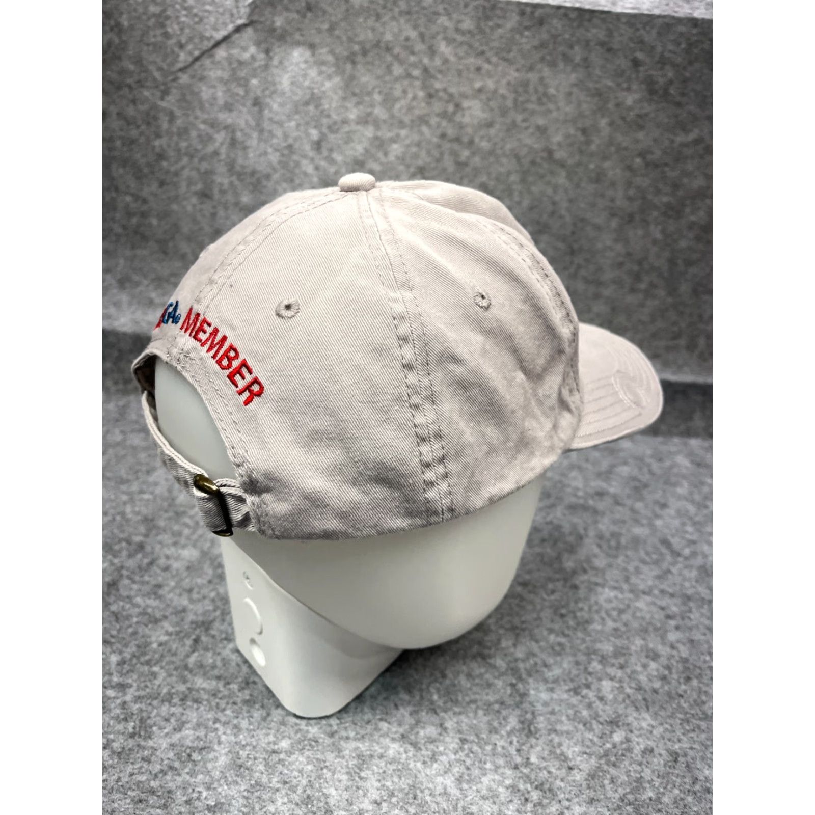 Vintage USGA US Open Hat Cap Strap Back Adult One Size Gray Oakmont 2016 USGA Cotton Golf Baseball Cap Mens One Size Gray Sports Logo 2016 Oakmont USGA Size ONE SIZE - 7 Thumbnail