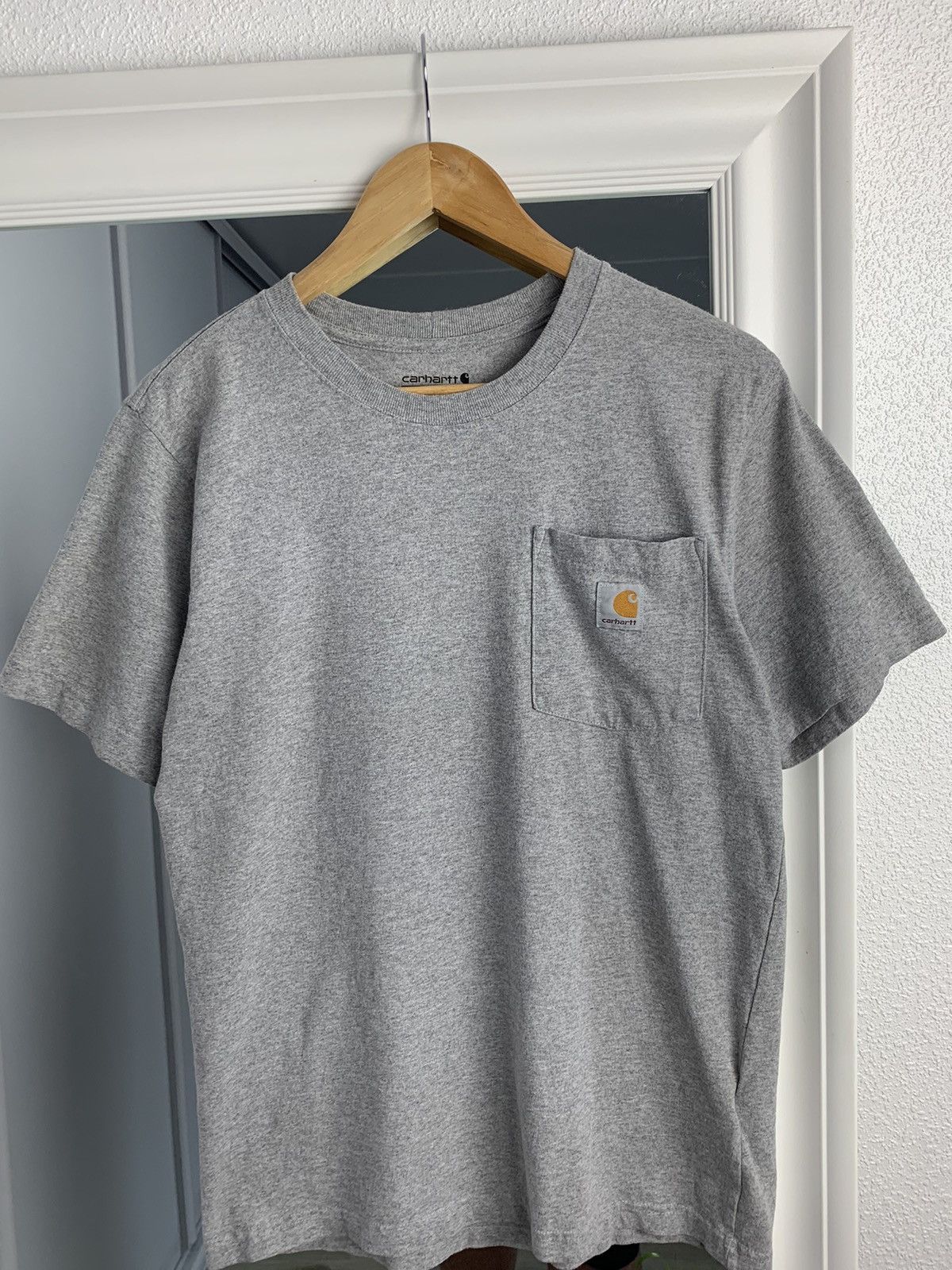 Carhartt Cargartt T-Shirt Gray Pocket Tee Size:S Size US S / EU 44-46 / 1 - 5 Thumbnail