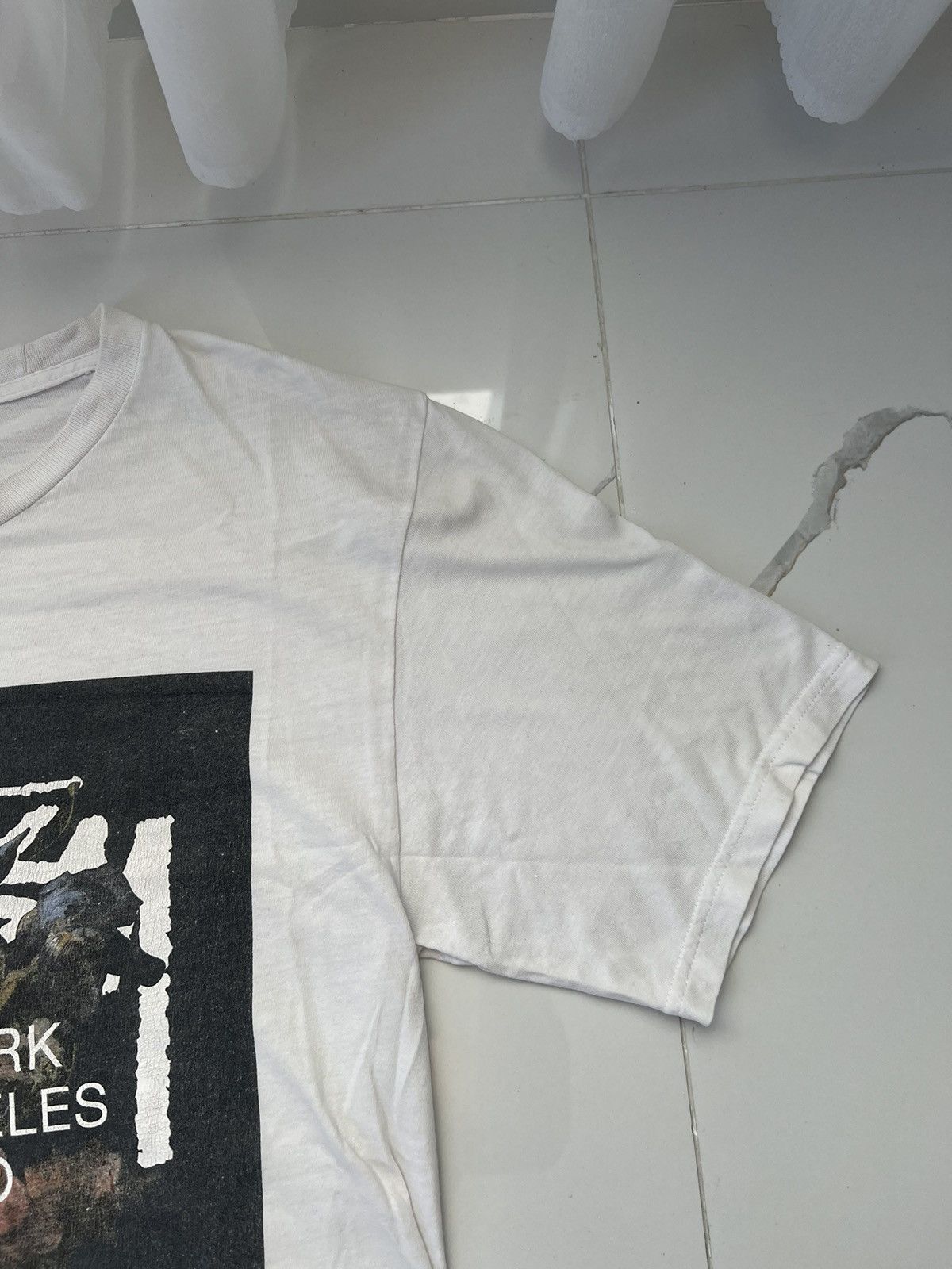 Other STUSSY FLORA INTERNATIONAL BIG LOGO Y2K TEE Size US S / EU 44-46 / 1 - 6 Thumbnail