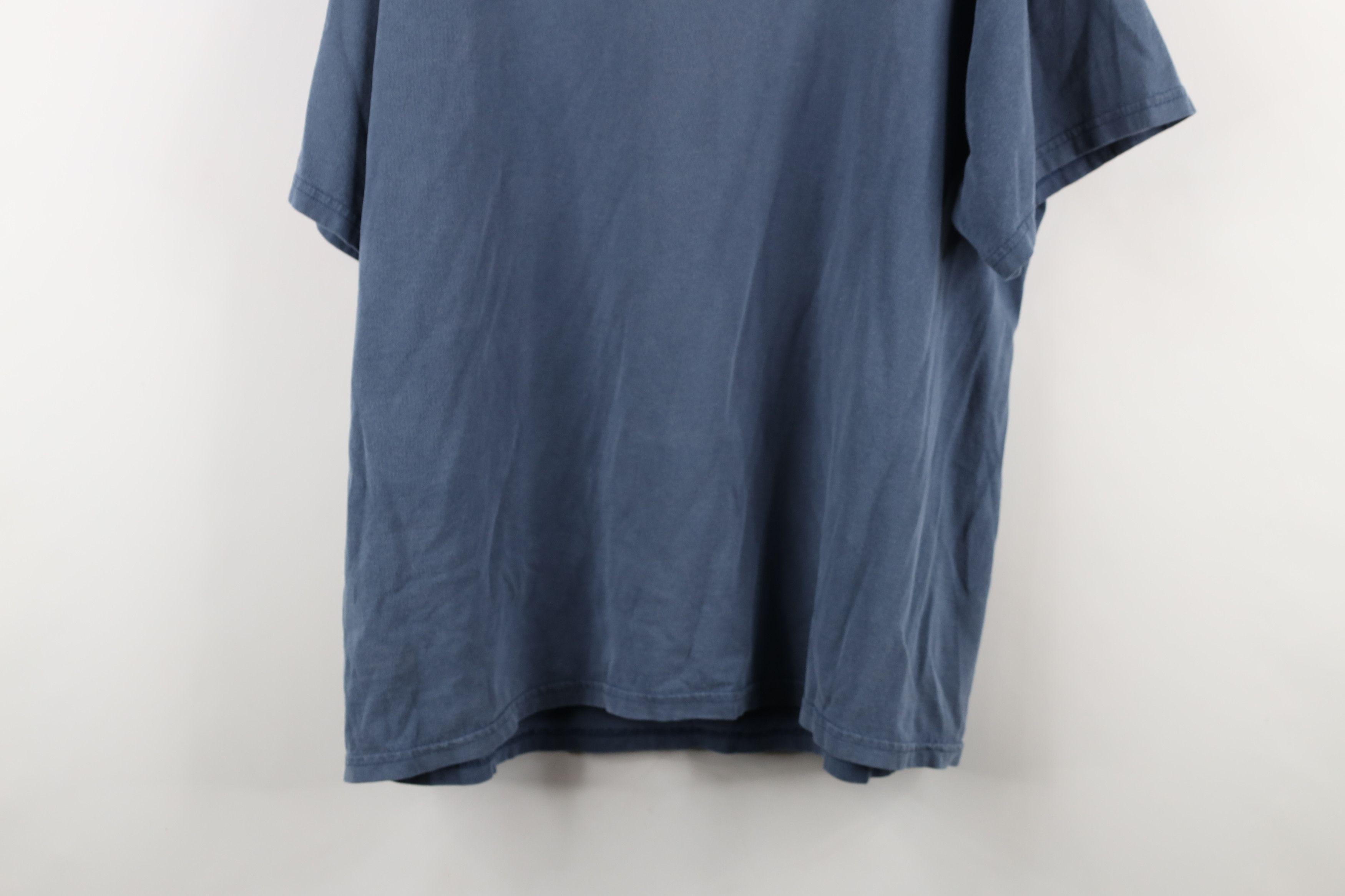 Vintage Vintage 90s Y2K Boat Potato Fishing Fisherman T-Shirt Blue Size US XL / EU 56 / 4 - 15 Thumbnail