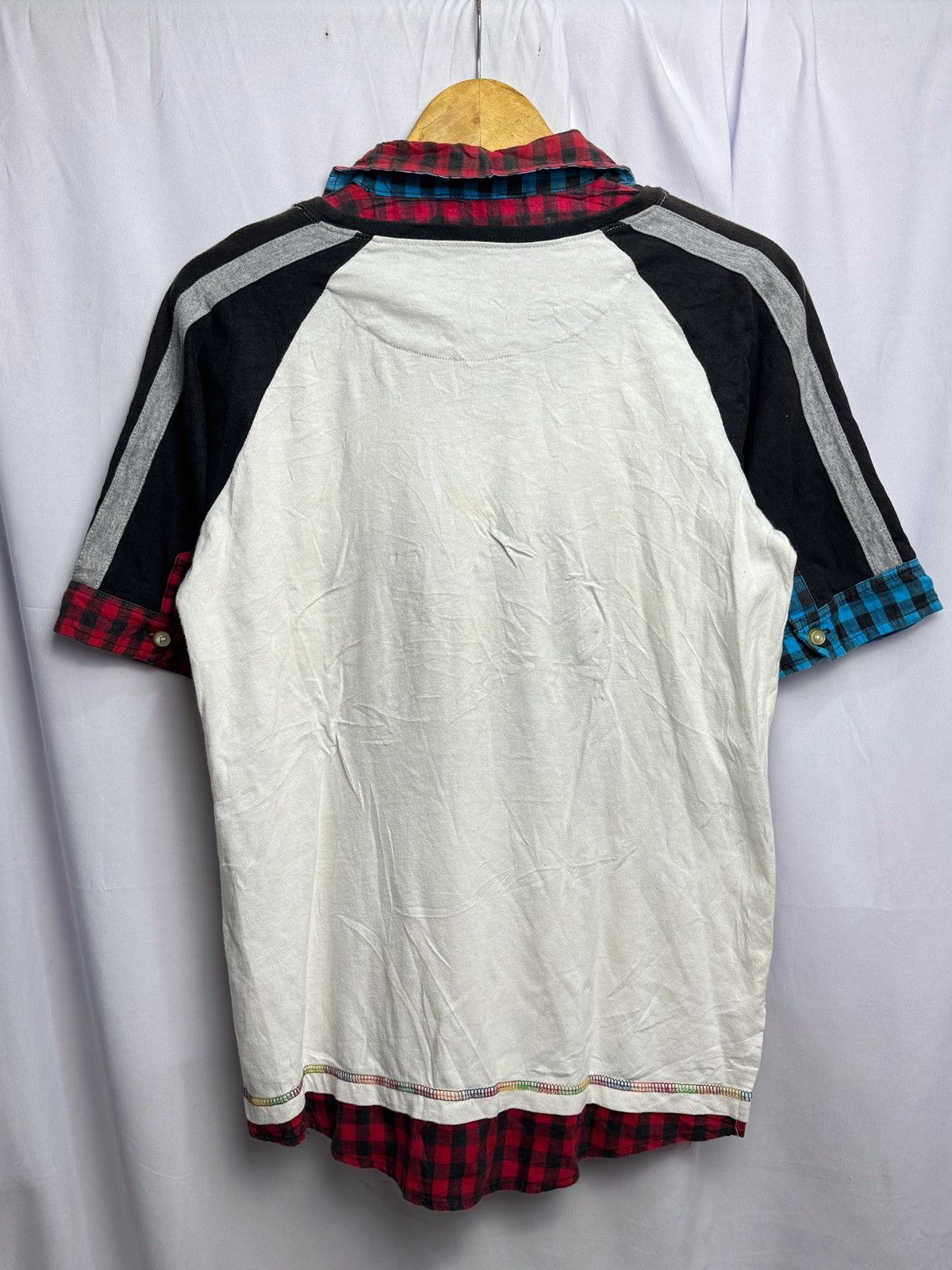 Beauty Beast × If Six Was Nine × Japanese Brand 2000s Japanese Double Layers Polo tees Size US M / EU 48-50 / 2 - 5 Thumbnail