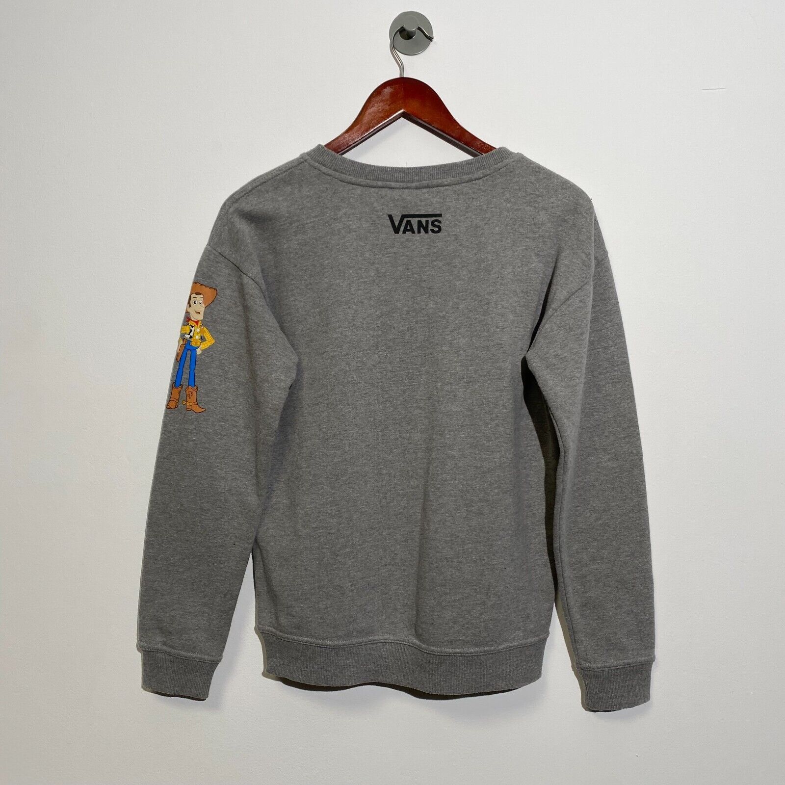 Vans × Vintage Vintage Vans Unisex Gray Cotton Crewneck Size XS Toy Story Size US XS / EU 42 / 0 - 8 Thumbnail