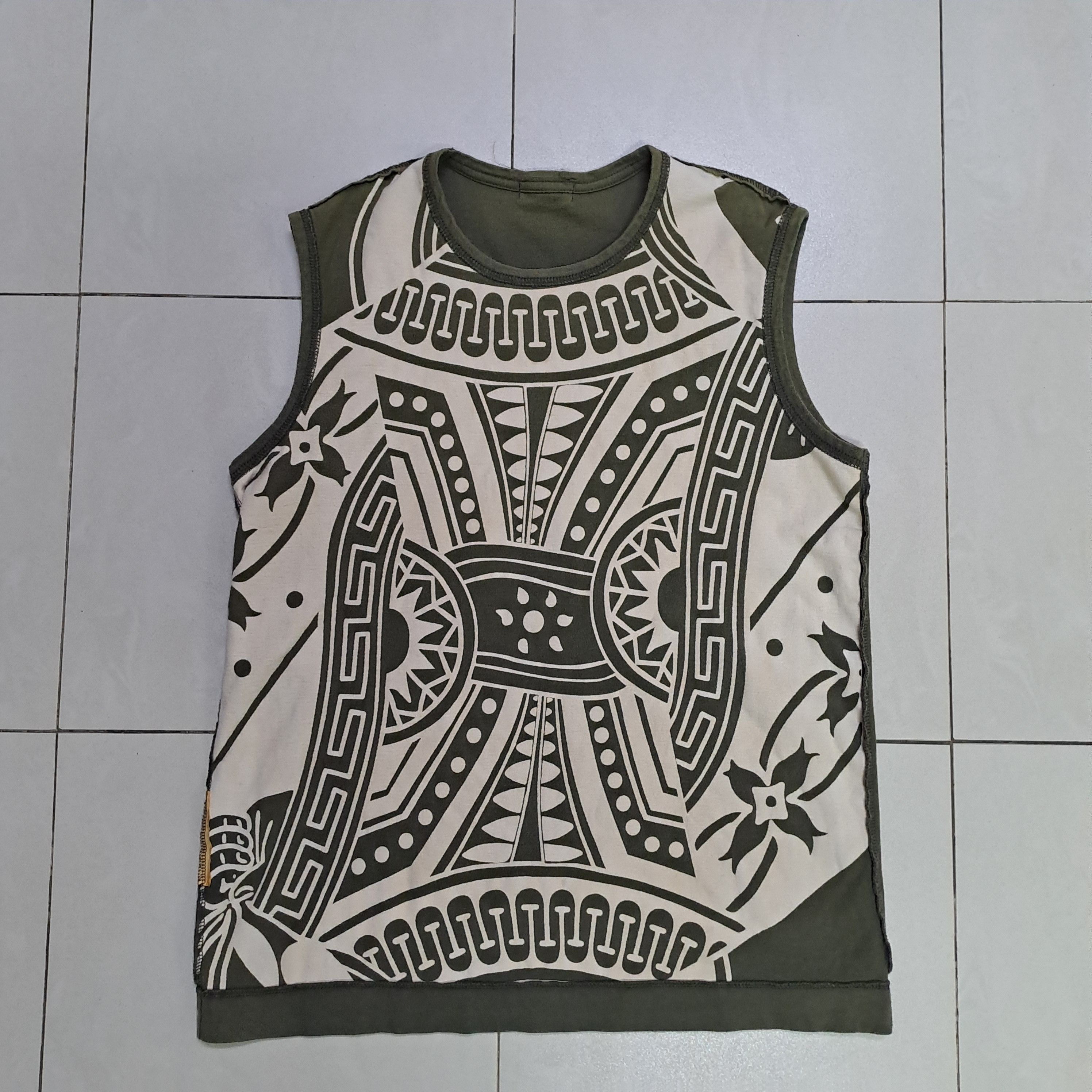 Tricot Comme des Garcons Comme des Garcons Native Art Sleeveless T Shirt Size S / US 4 / IT 40 - 7 Thumbnail