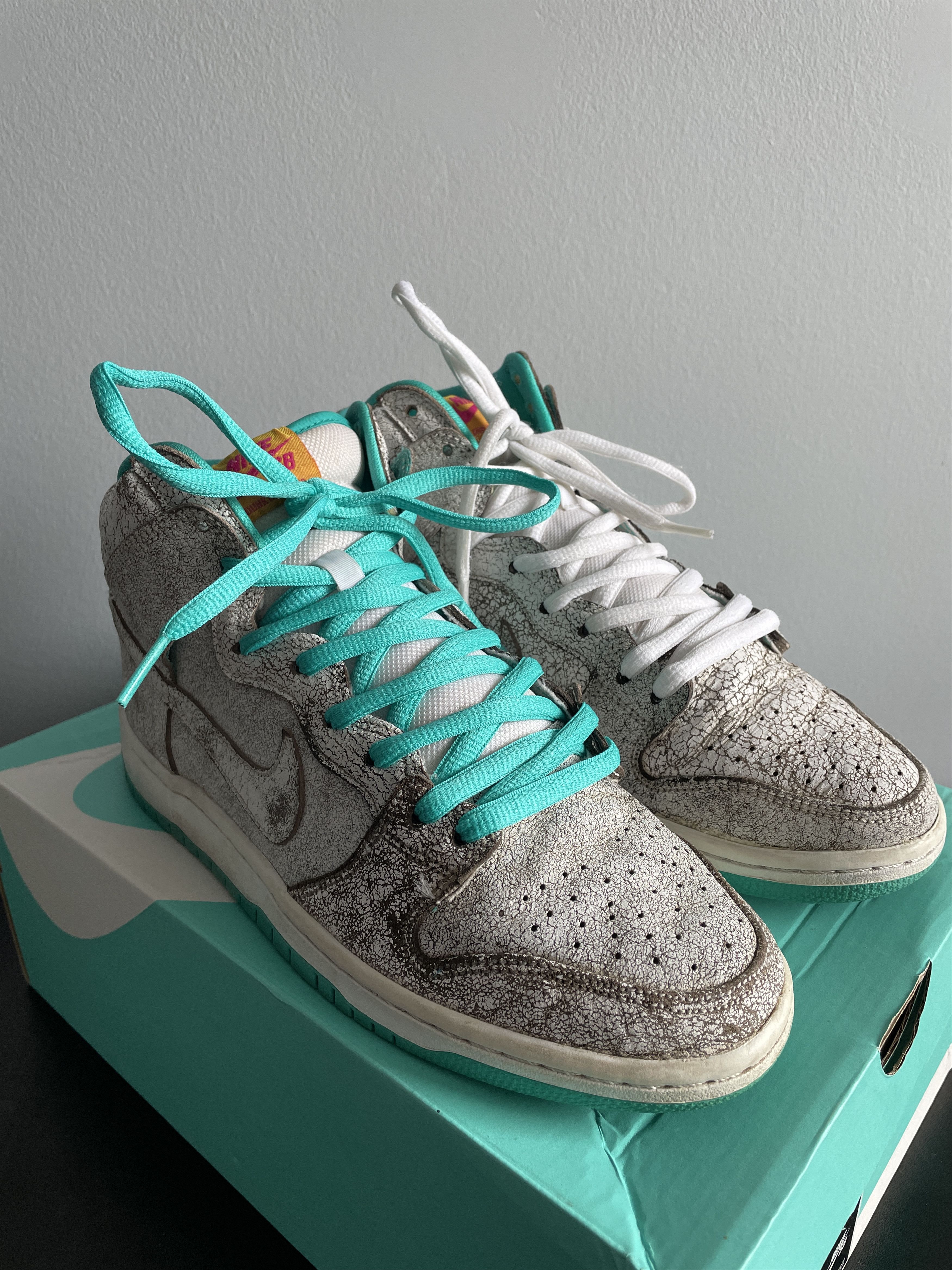 Nike Nike Dunk Premium SB High Flamingo skunk tiffany co pigeon Size US 9 / EU 42 - 3 Thumbnail