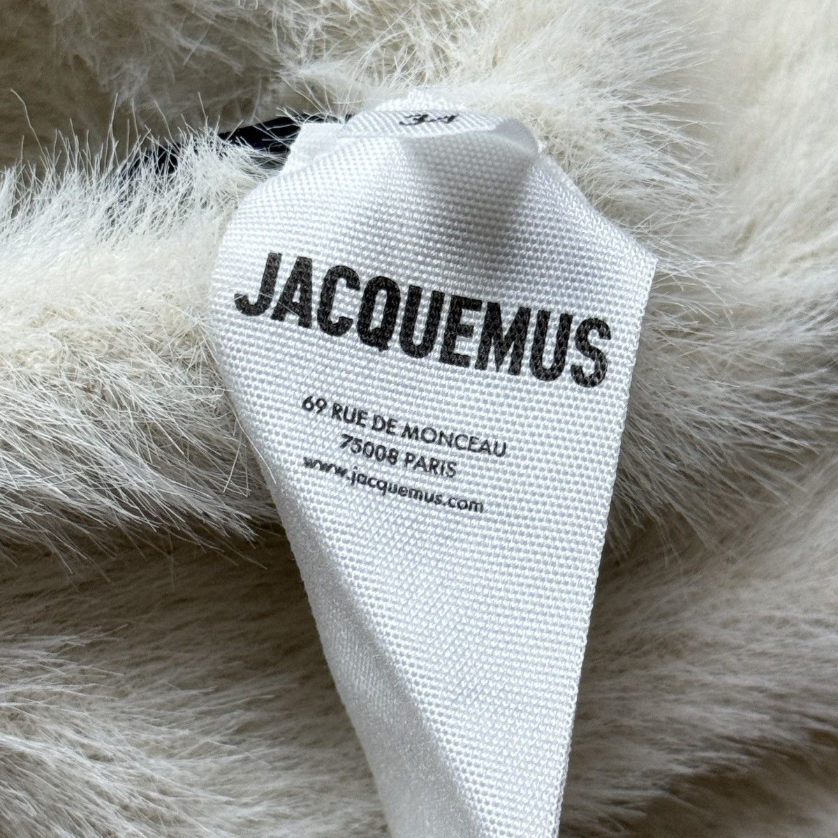 Jacquemus Jacquemus - La Maille Neve Fur Cropped Cardigan Type Size XXS / US 00 / IT 34 - 9 Thumbnail