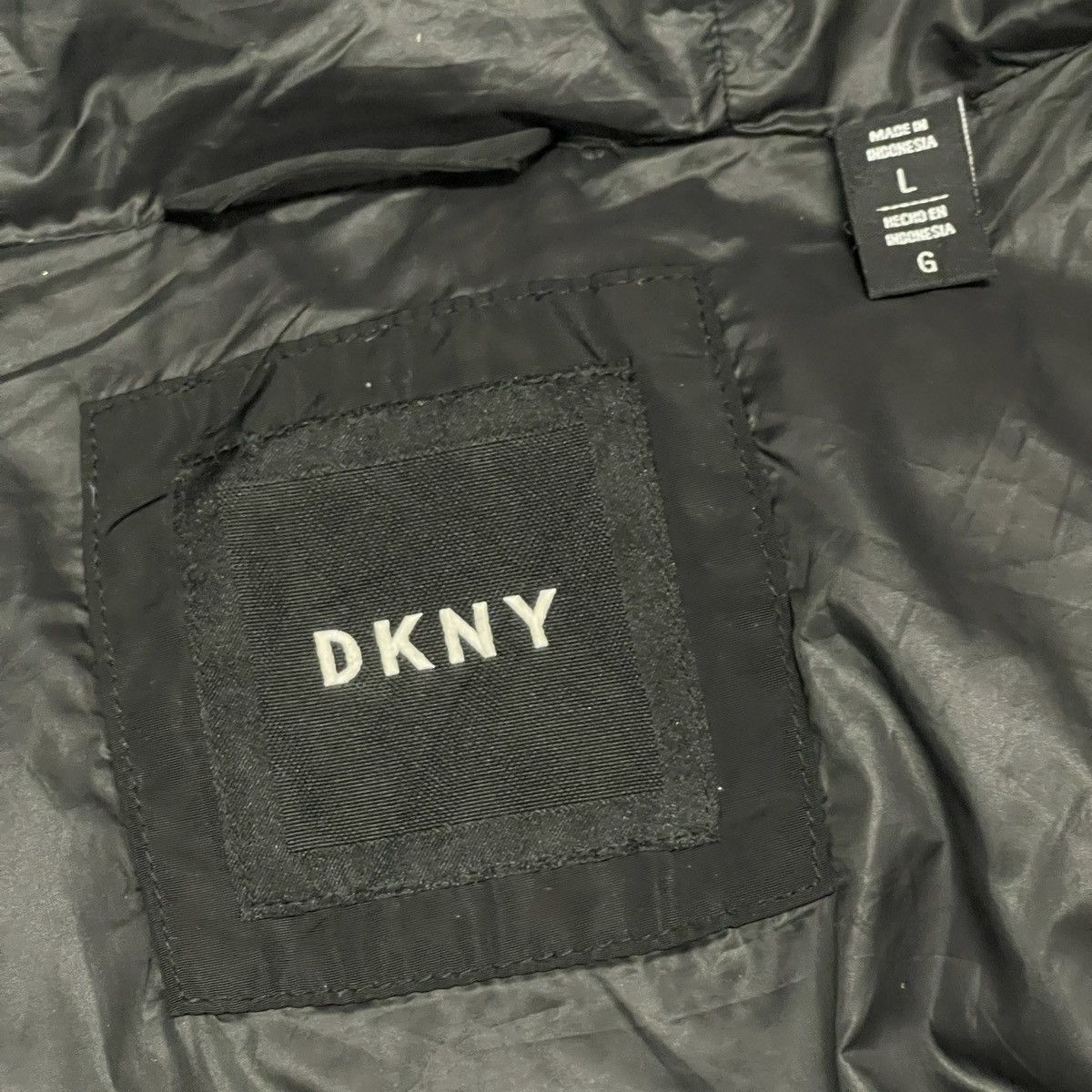 DKNY DKNY Hooded Quilted Parka Down Puffer Jacket Size US L / EU 52-54 / 3 - 18 Thumbnail