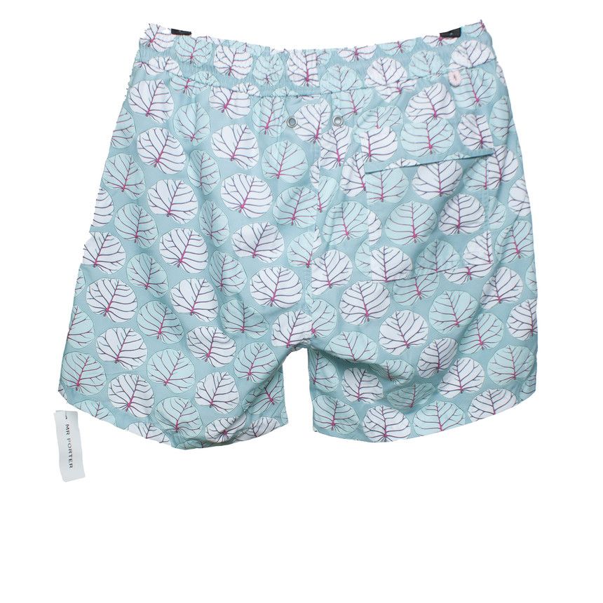 Pink House Pink House, swim shorts with leaf print Size US 36 / EU 52 - 2 Thumbnail