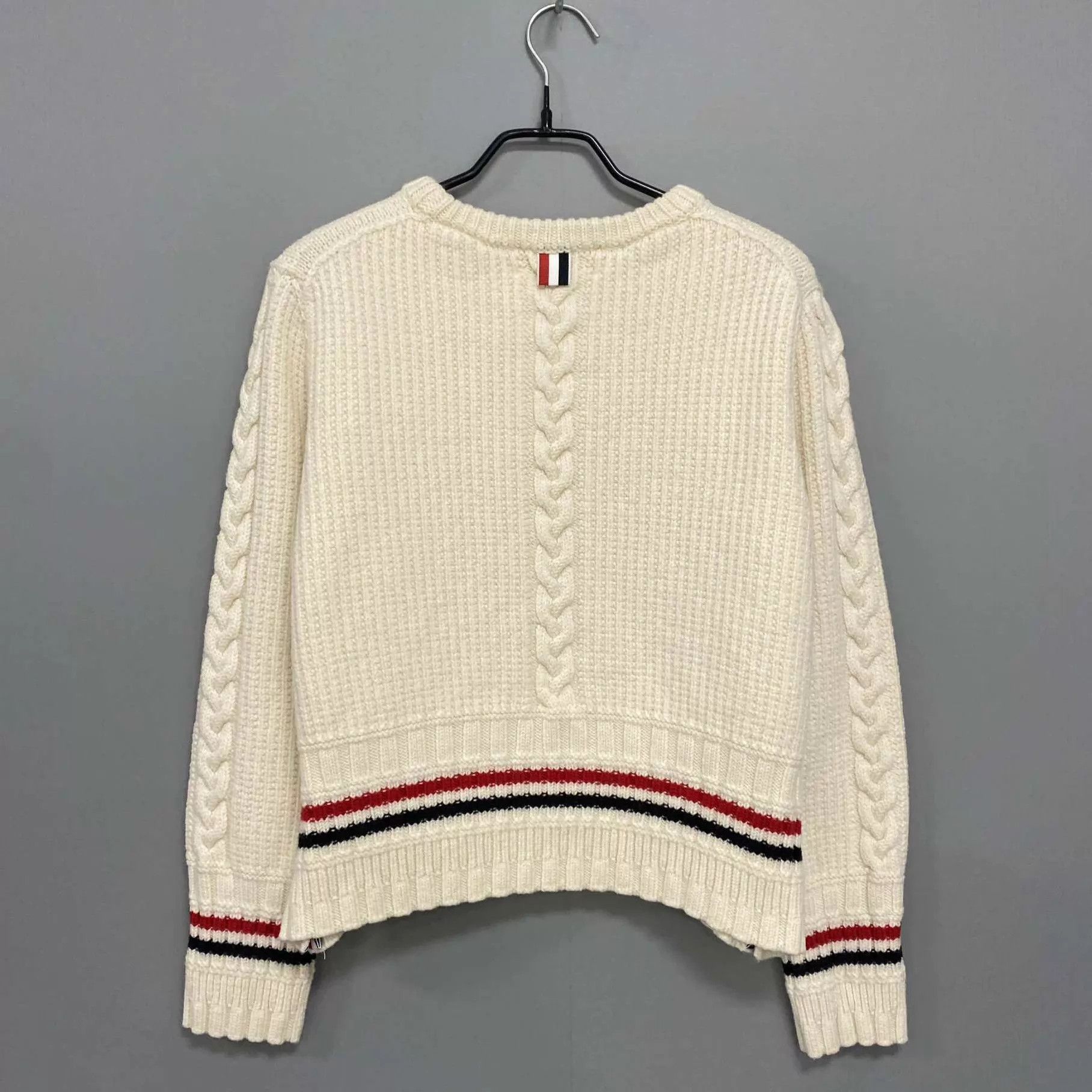 Thom Browne Thom Browne Knit Wool Sweater Size 2 New with Tags Size M / US 6-8 / IT 42-44 - 3 Thumbnail