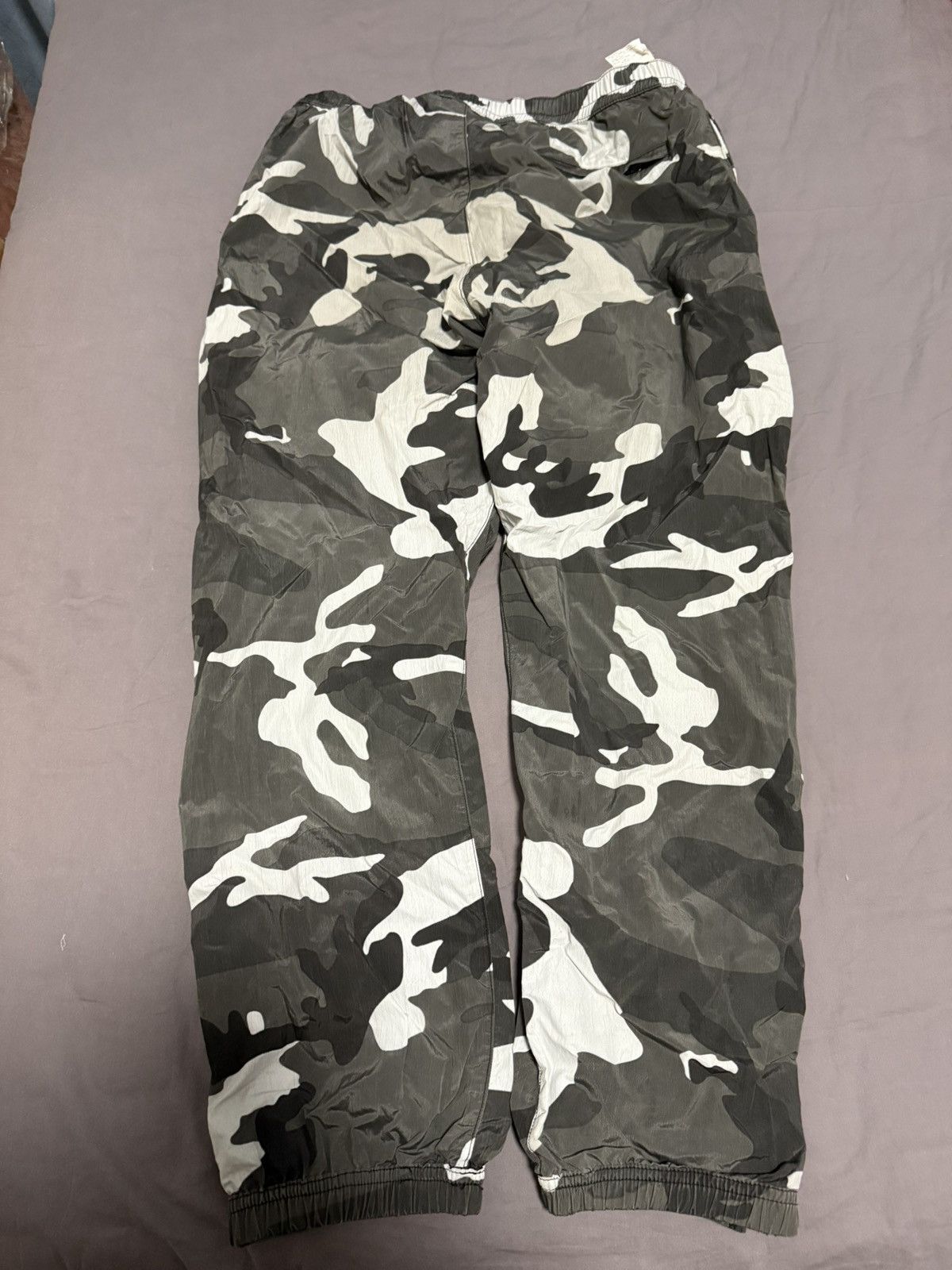 Stone Island Supreme stone island fw16 track nylon pant snow camo xL size Size US 32 / EU 48 - 5 Thumbnail