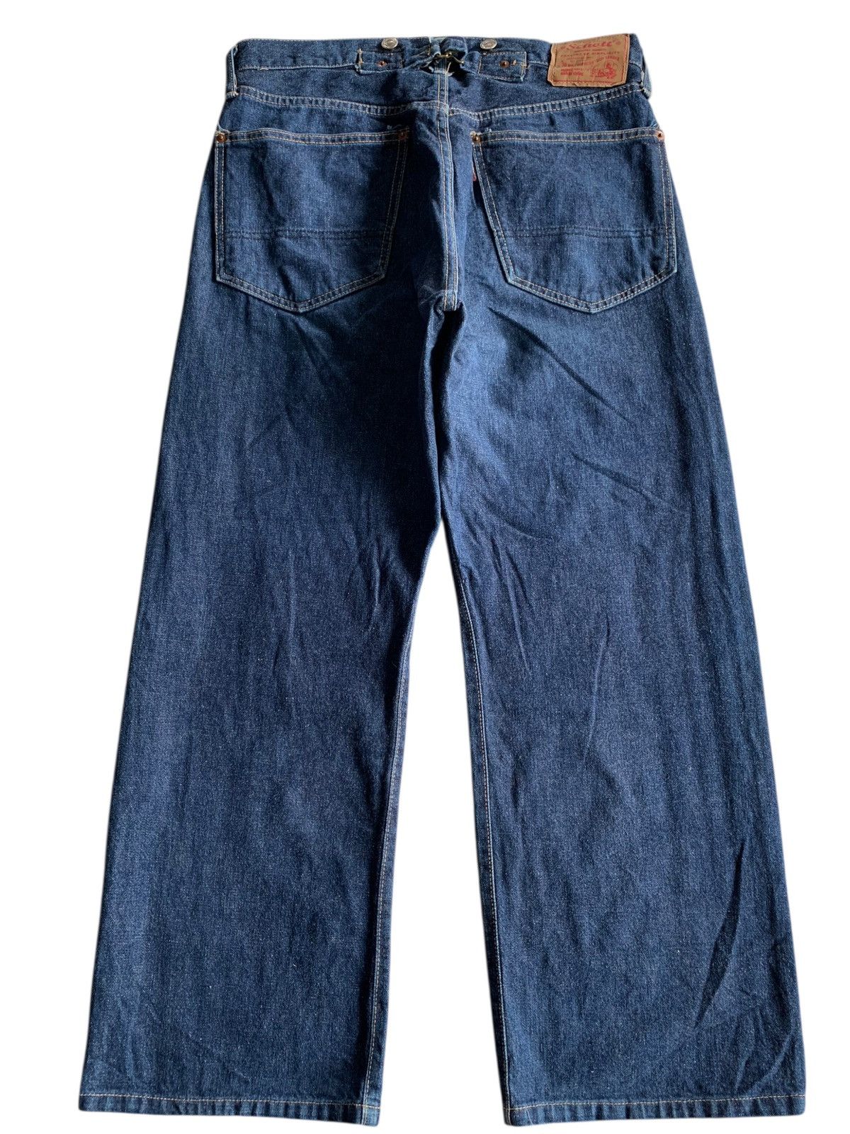VINTAGE SCHOTT SELVEDGE BUCKLE BACK JAPANESE DENIM